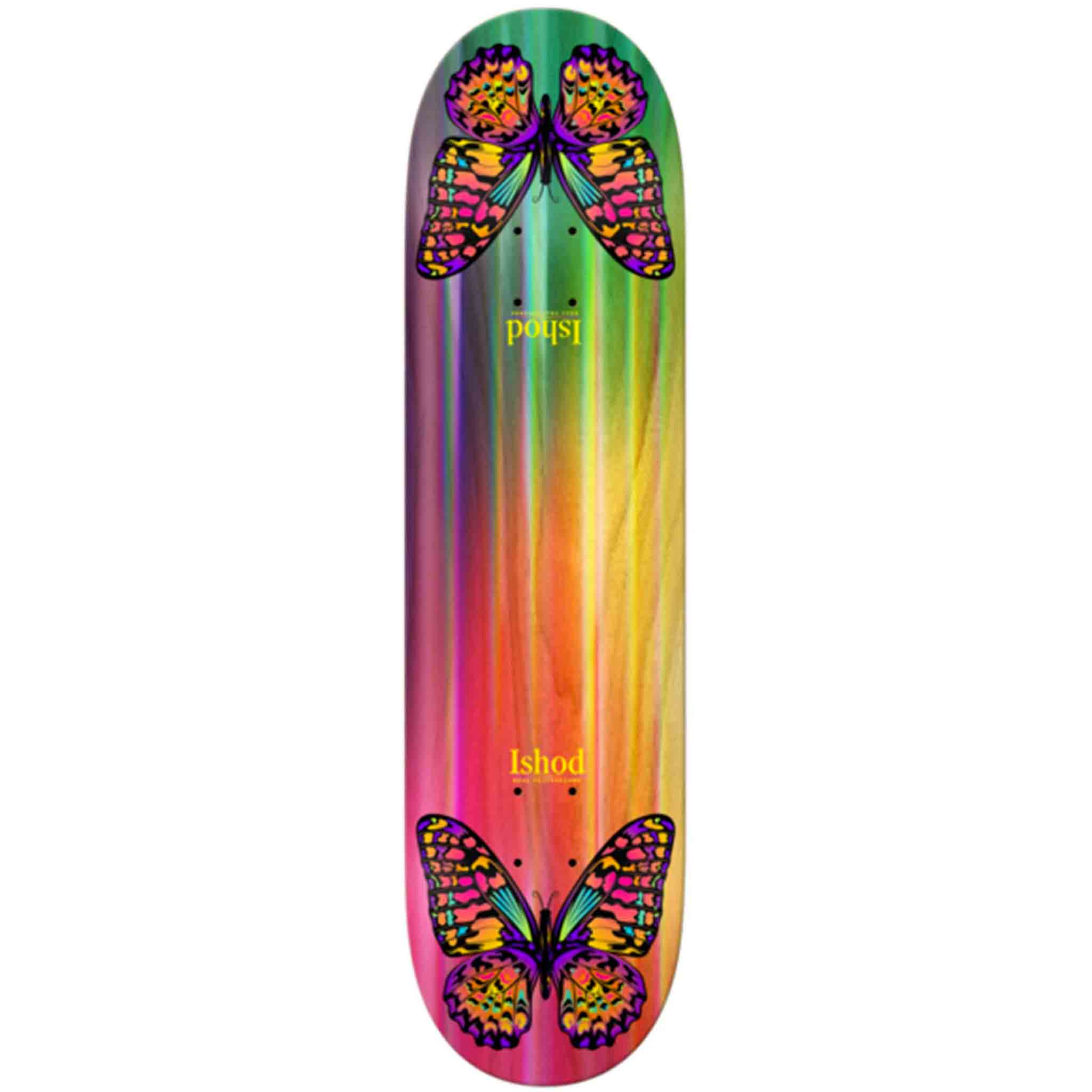 Real Ishod Rainbow Monarch 8.25" Twin Tail Skateboard Deck Skateboard