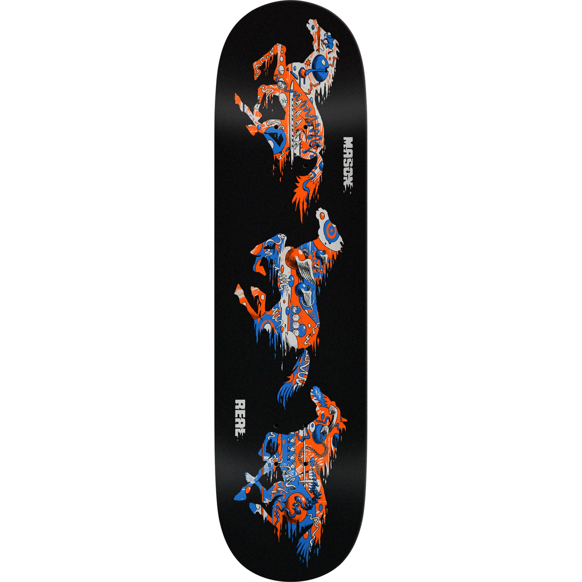 Real Mason Silva Horsepower Skateboard Deck 8.12" Skateboard