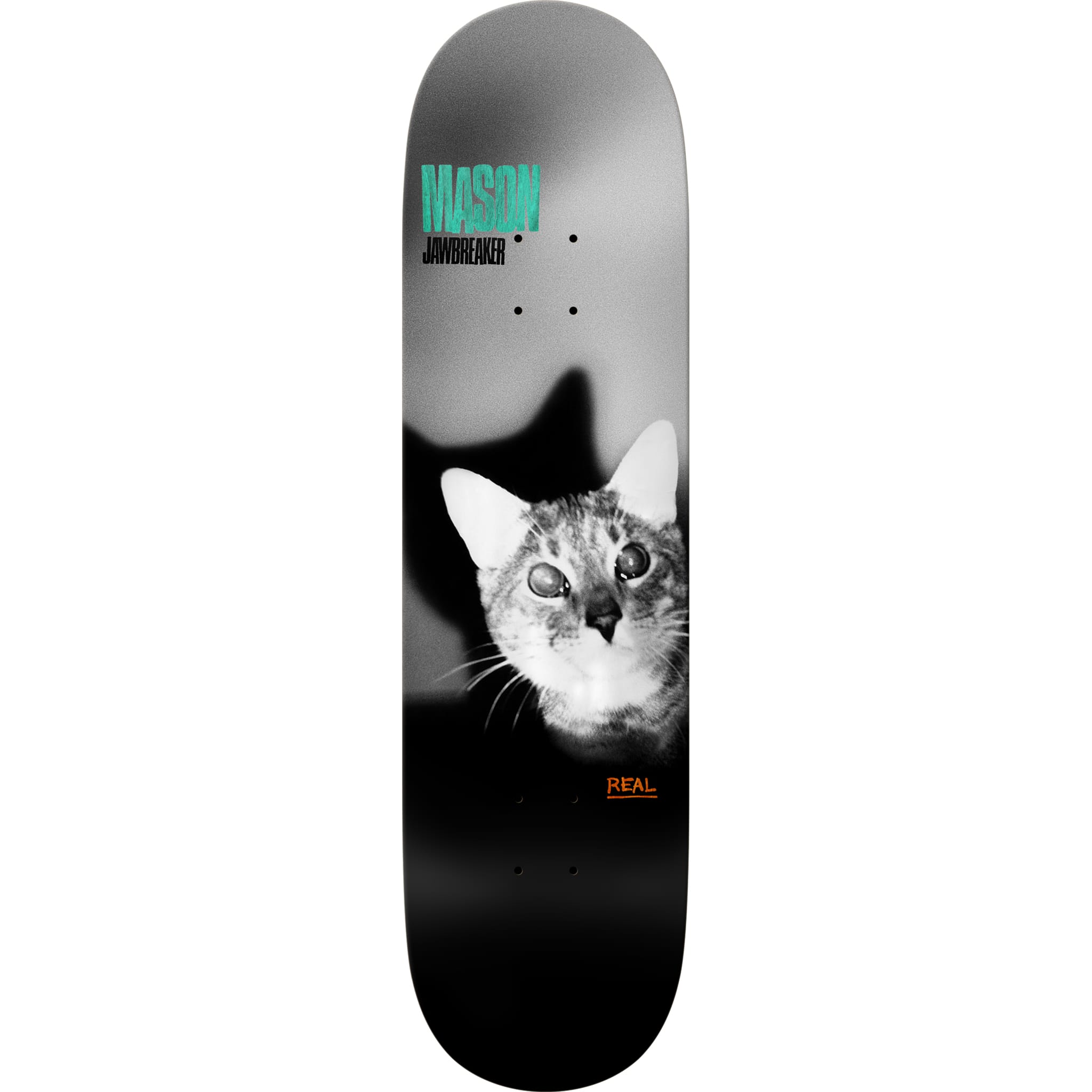 Real Mason Silva Jawbreaker Unfun Skateboard Deck 8.28" Skateboard