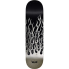 Real Nicole Hause Flames Redux Twin Nose Skateboard Deck 8.5" Skateboard