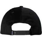 Real Oval Snapback Hat Black Black Hat