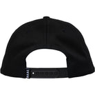 Real Scripted Snapback Hat Black Yellow Hats
