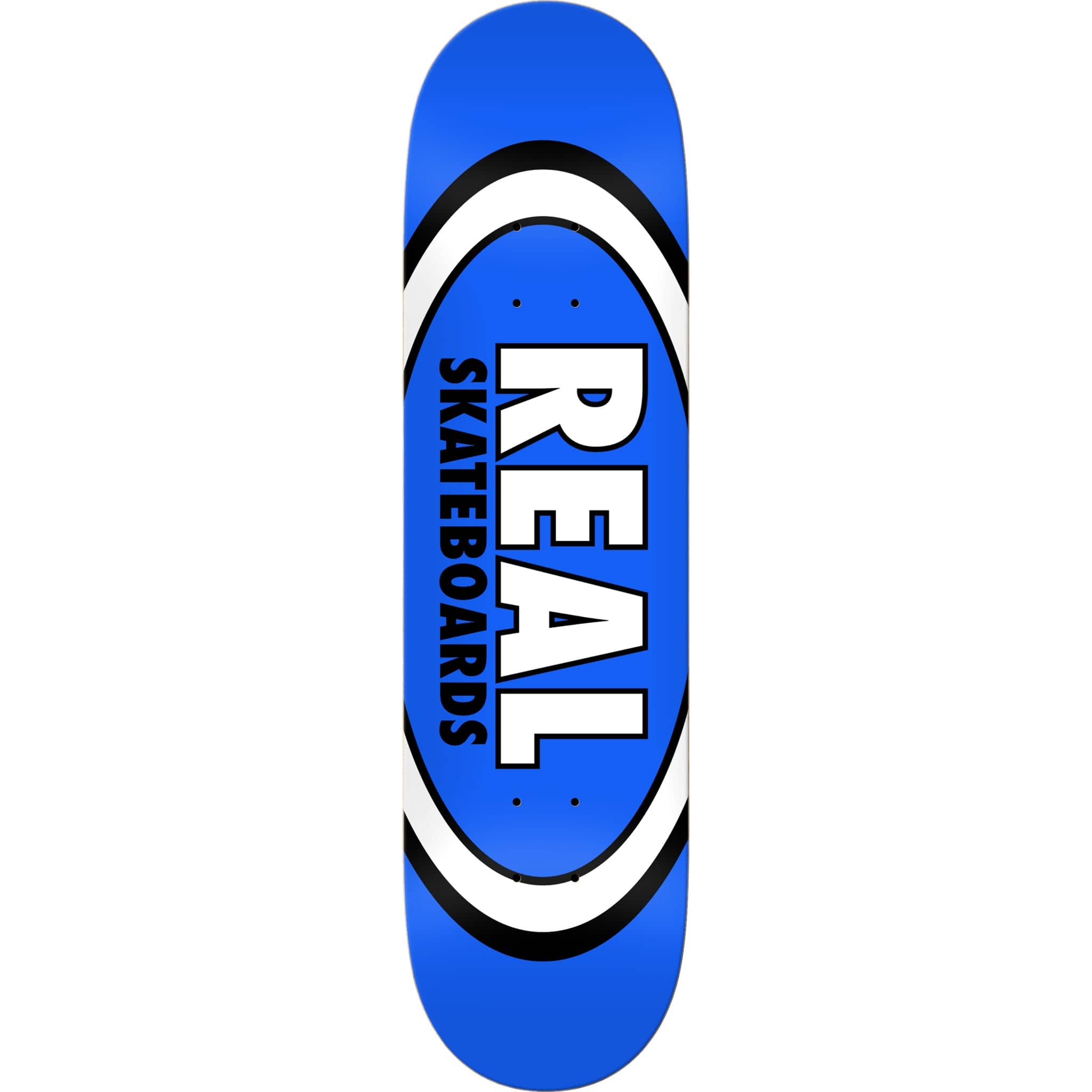 Real Team Classic Oval Blue Skateboard Deck 8.5" Skateboard