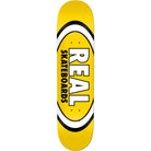 Real Team Classic Oval Yellow Skateboard Deck 8.06" Skateboard