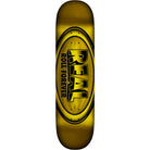 Real Team Oval DBX Skateboard Deck Yellow 8.38" Skateboard