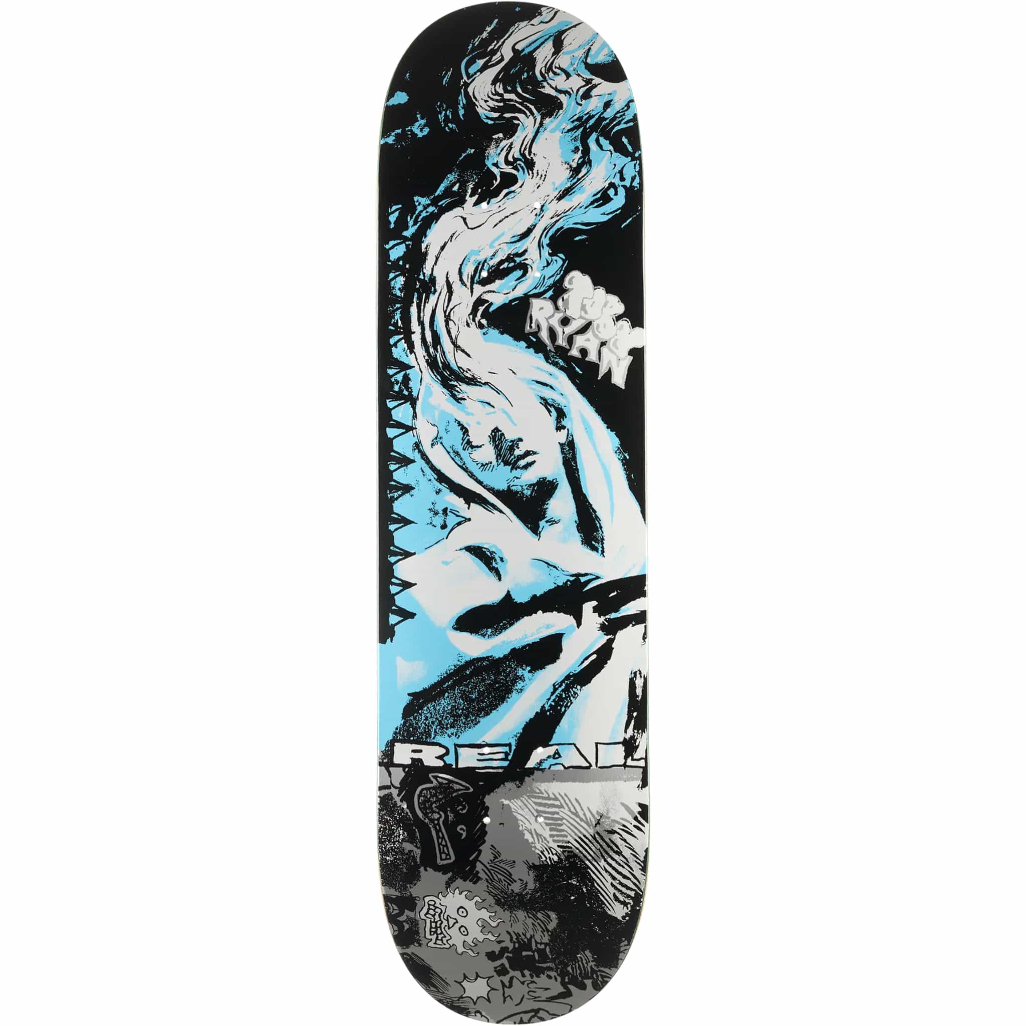 Real Toby Ryan Duplicator Skateboard Deck 8.25" Skateboard