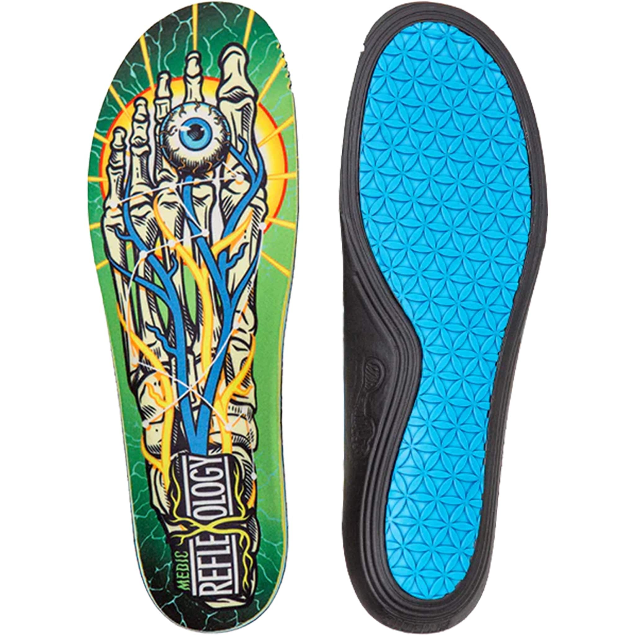 Remind Medic Impact Mid-High Arch Insoles Reflexology Insoles