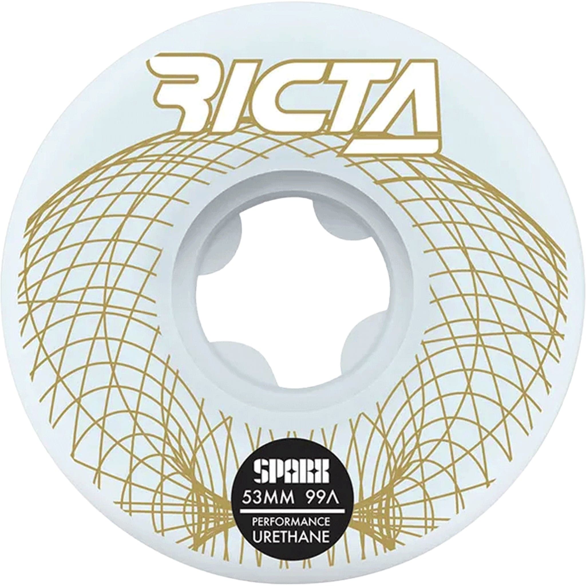 Ricta Wireframe Sparx Skateboard Wheels 99A 53mm Skateboard Wheels