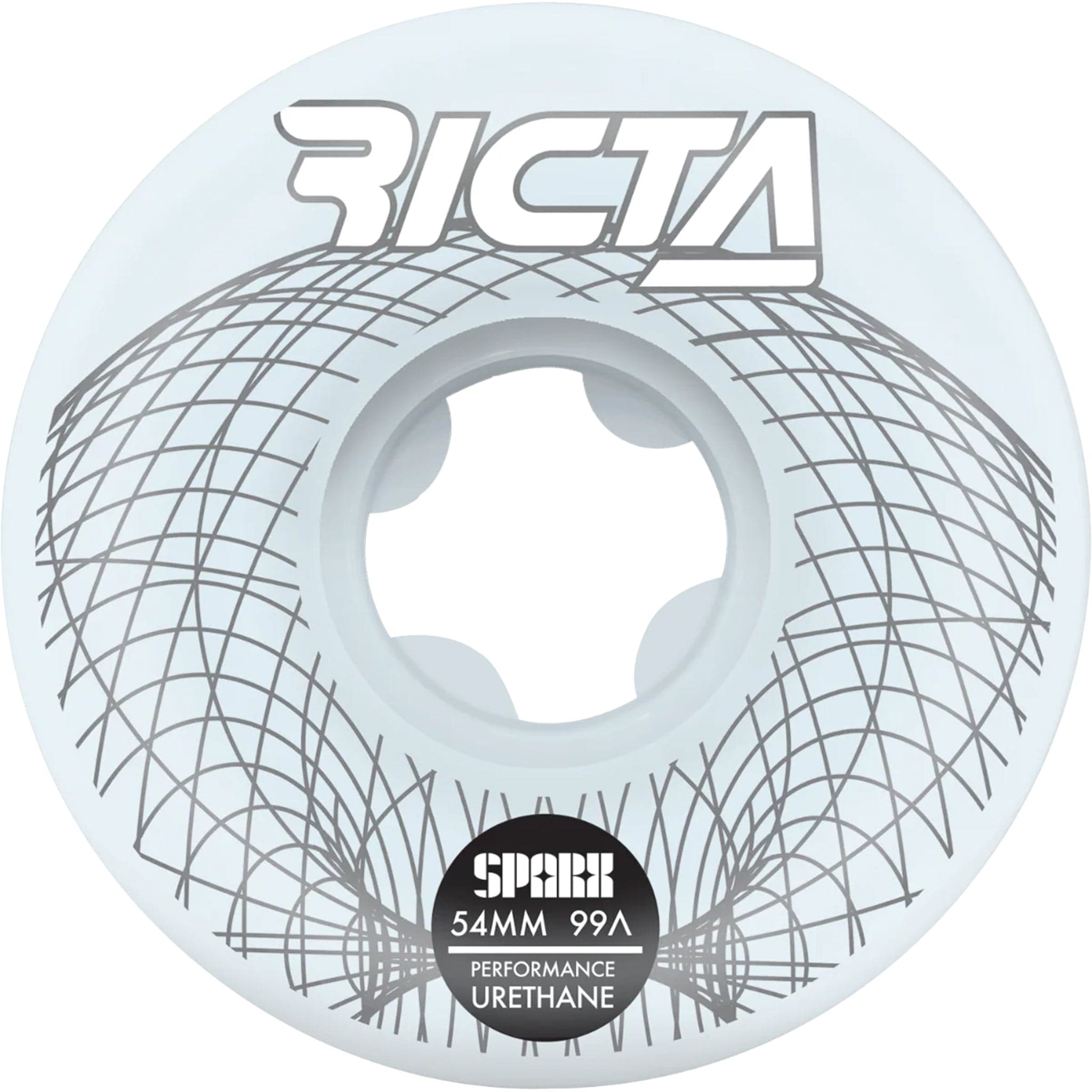 Ricta Wireframe Sparx Skateboard Wheels 99A 54mm Skateboard Wheels