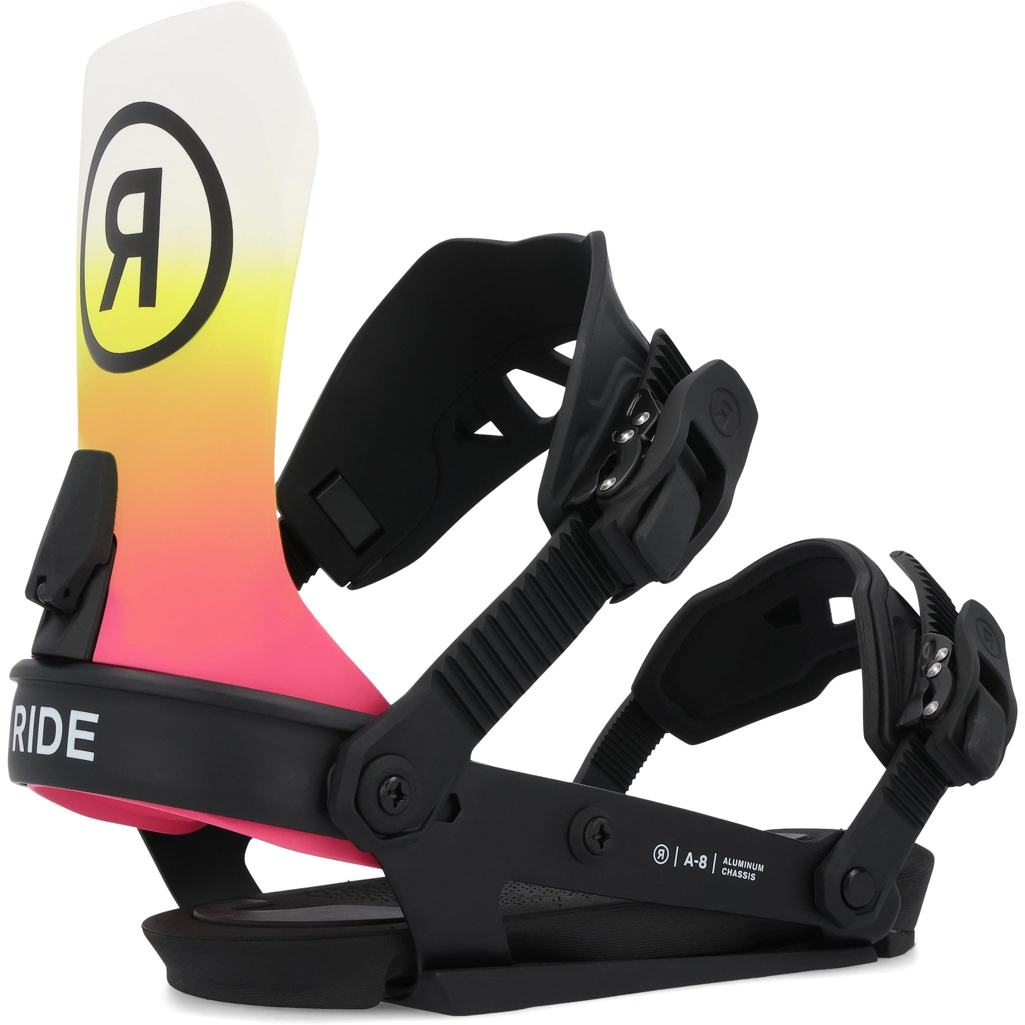 Ride A-8 Snowboard Binding Sunset 2025 Mens Bindings