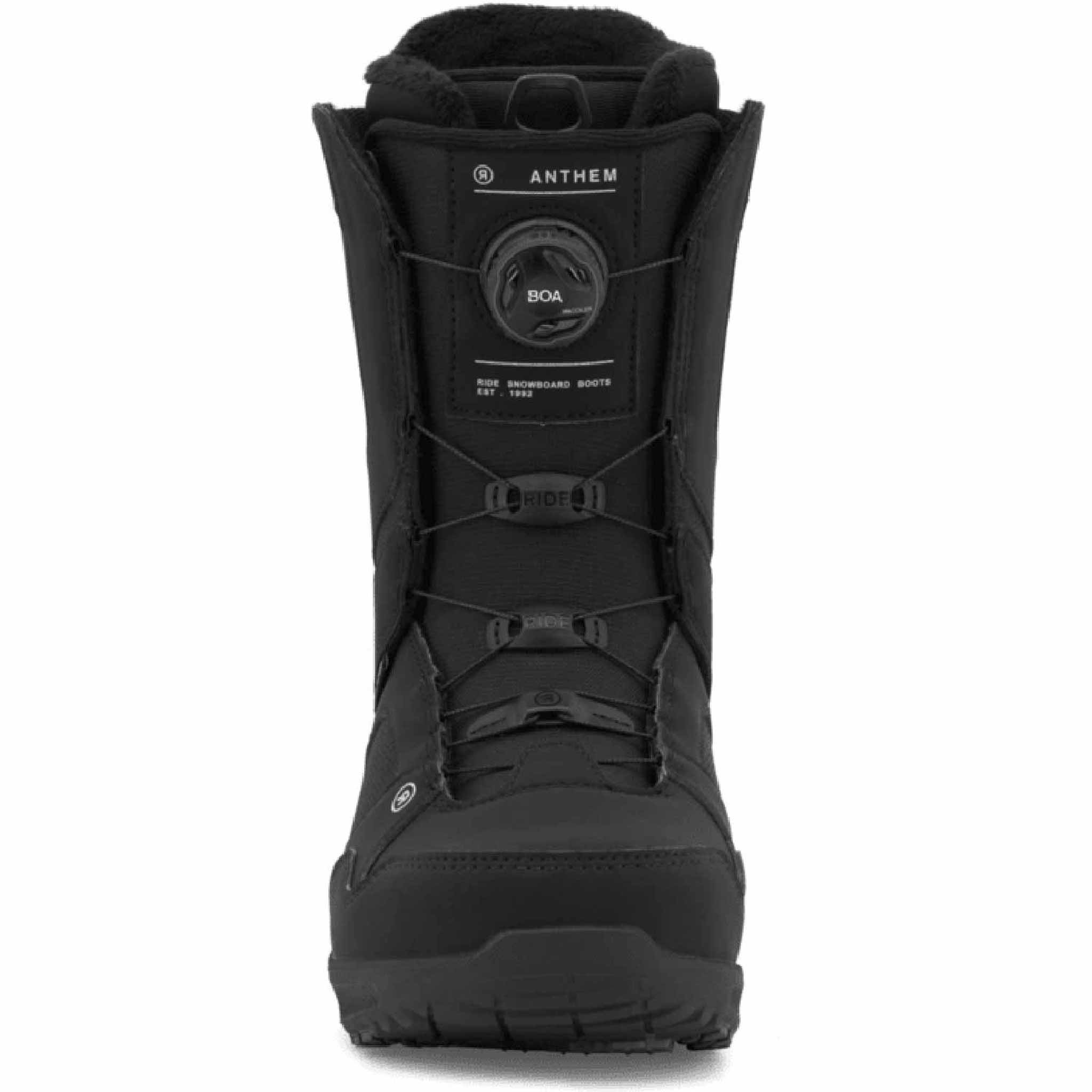 Ride Anthem Boa Snowboard Boot 2026 Black Mens Boots