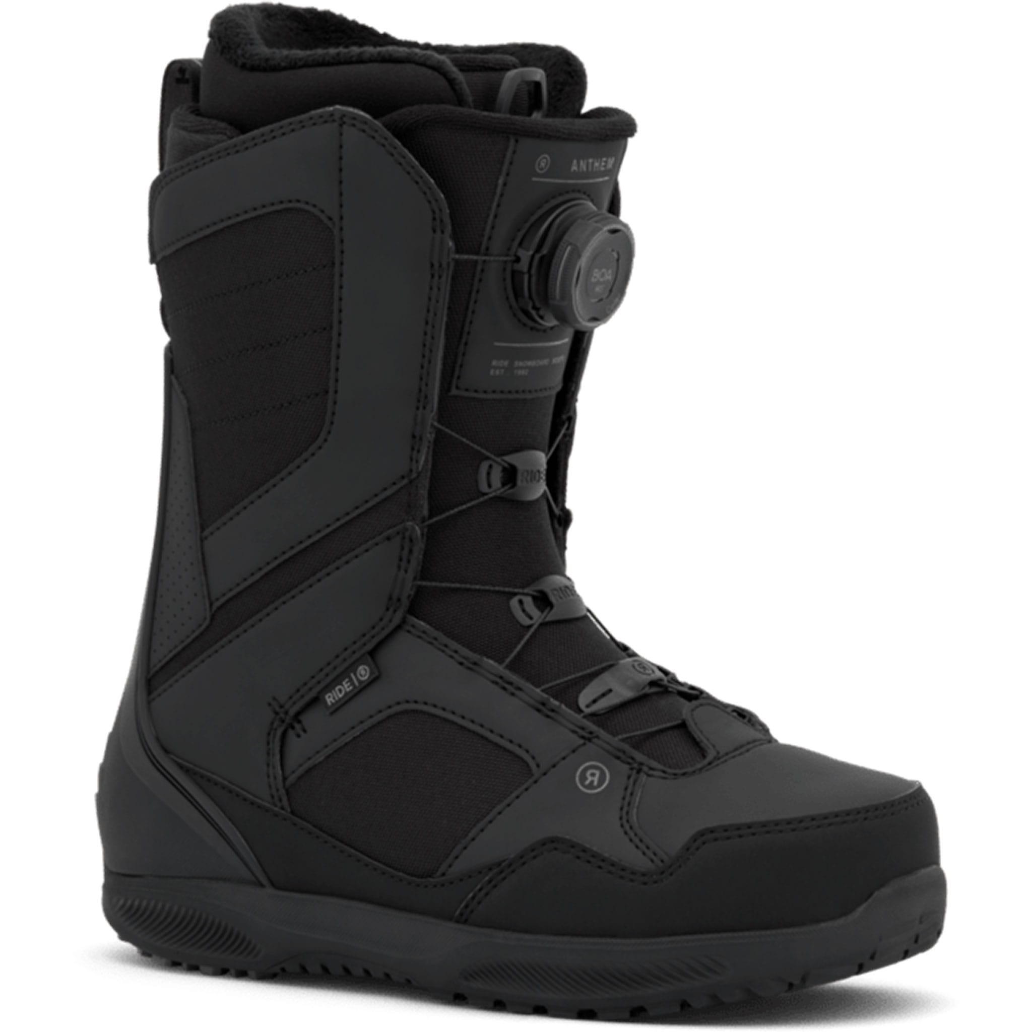 Ride Anthem BOA Snowboard Boot Black 2027 Mens Snowboard Boots