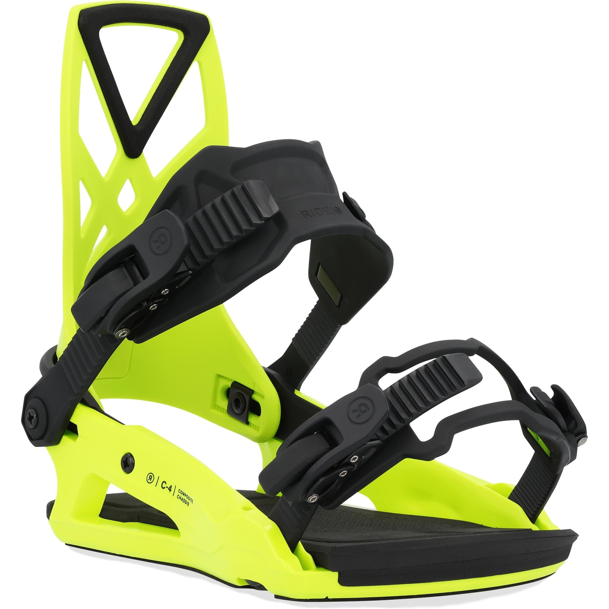 Ride C-4 Snowboard Binding Lime 2025 Mens Bindings