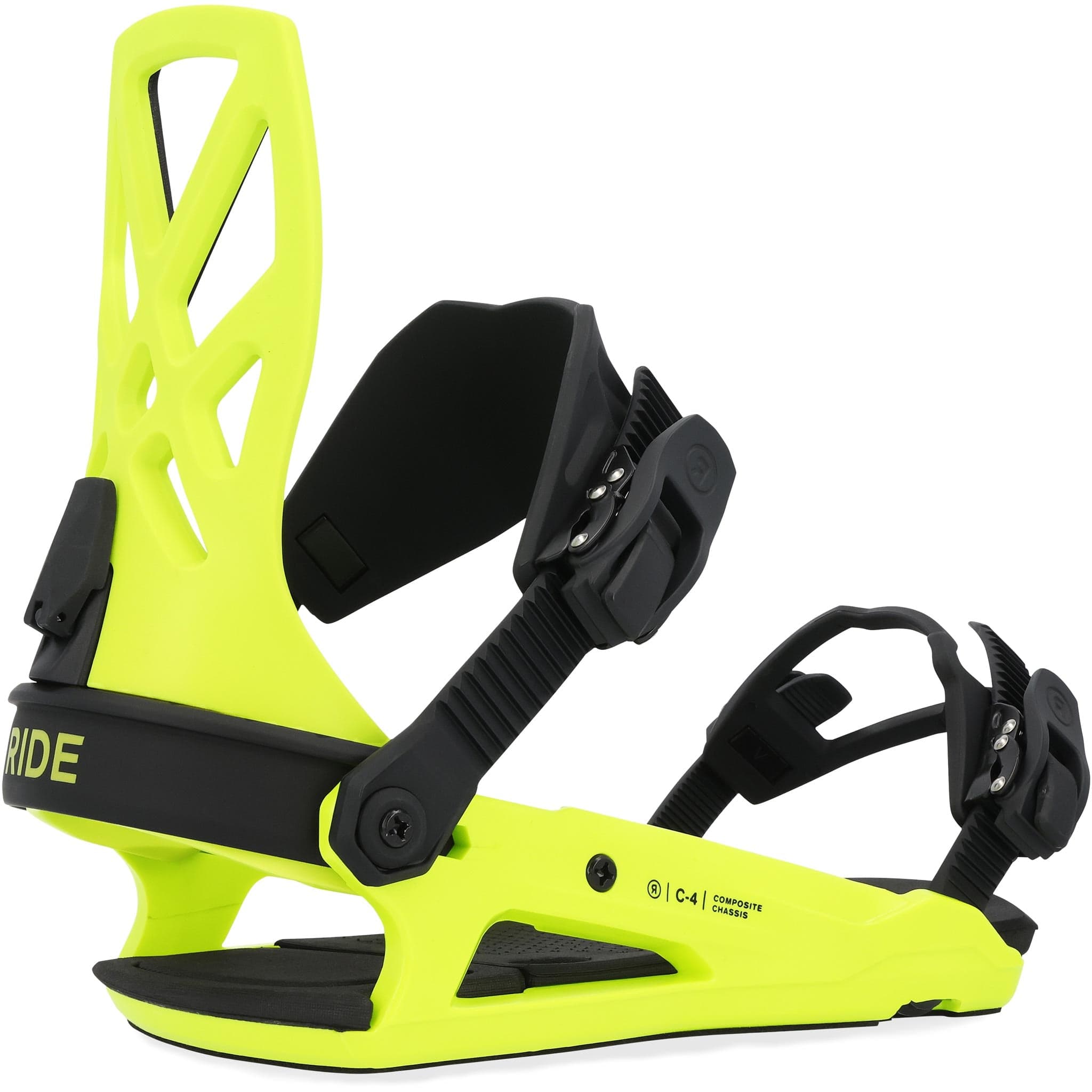 Ride C-4 Snowboard Binding Lime 2025 Mens Bindings