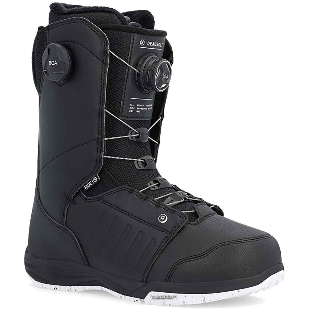 RIde Deadbolt Zonal BOA Snowboard Boot Black 2024 Mens Boots