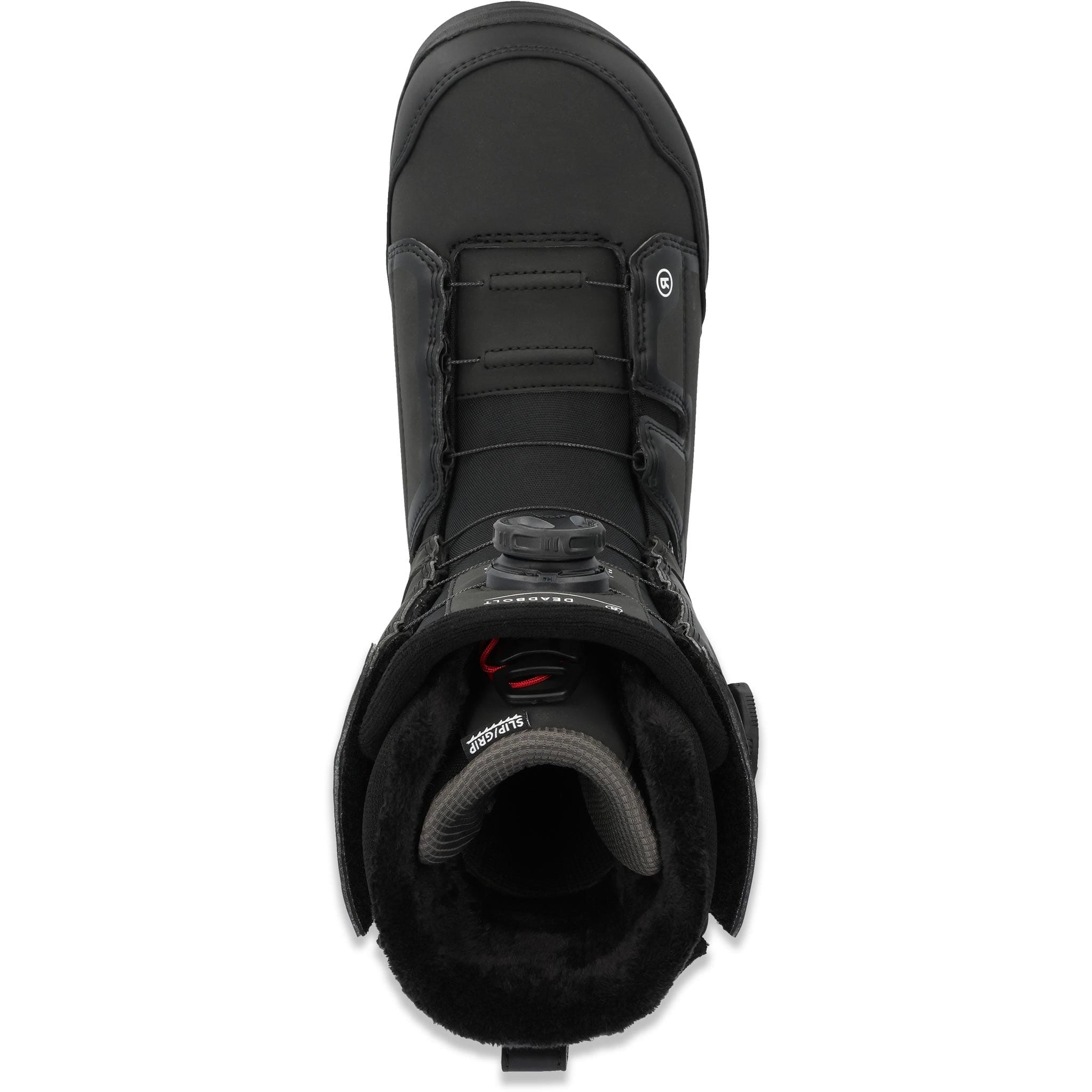 Ride Deadbolt Zonal Snowboard Boots Black 2025 Mens Boots