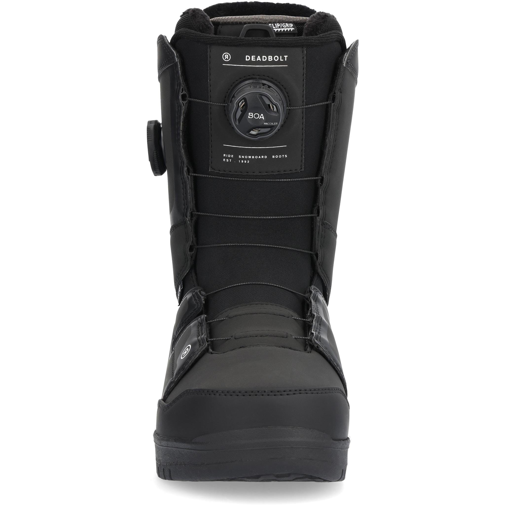 Ride Deadbolt Zonal Snowboard Boots Black 2025 Mens Boots