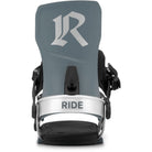 Ride Drone Aluminum Snowboard Binding Silver 2027 Mens Snowboard Bindings