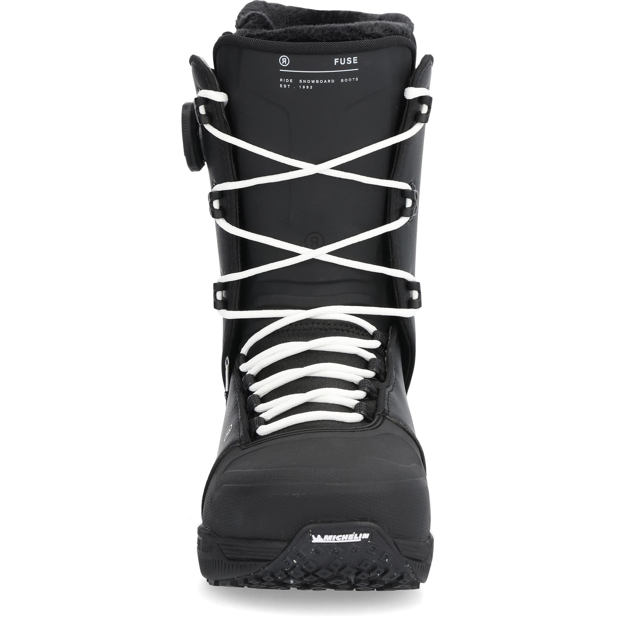 Ride Fuse Snowboard Boots Black 2025 Mens Boots