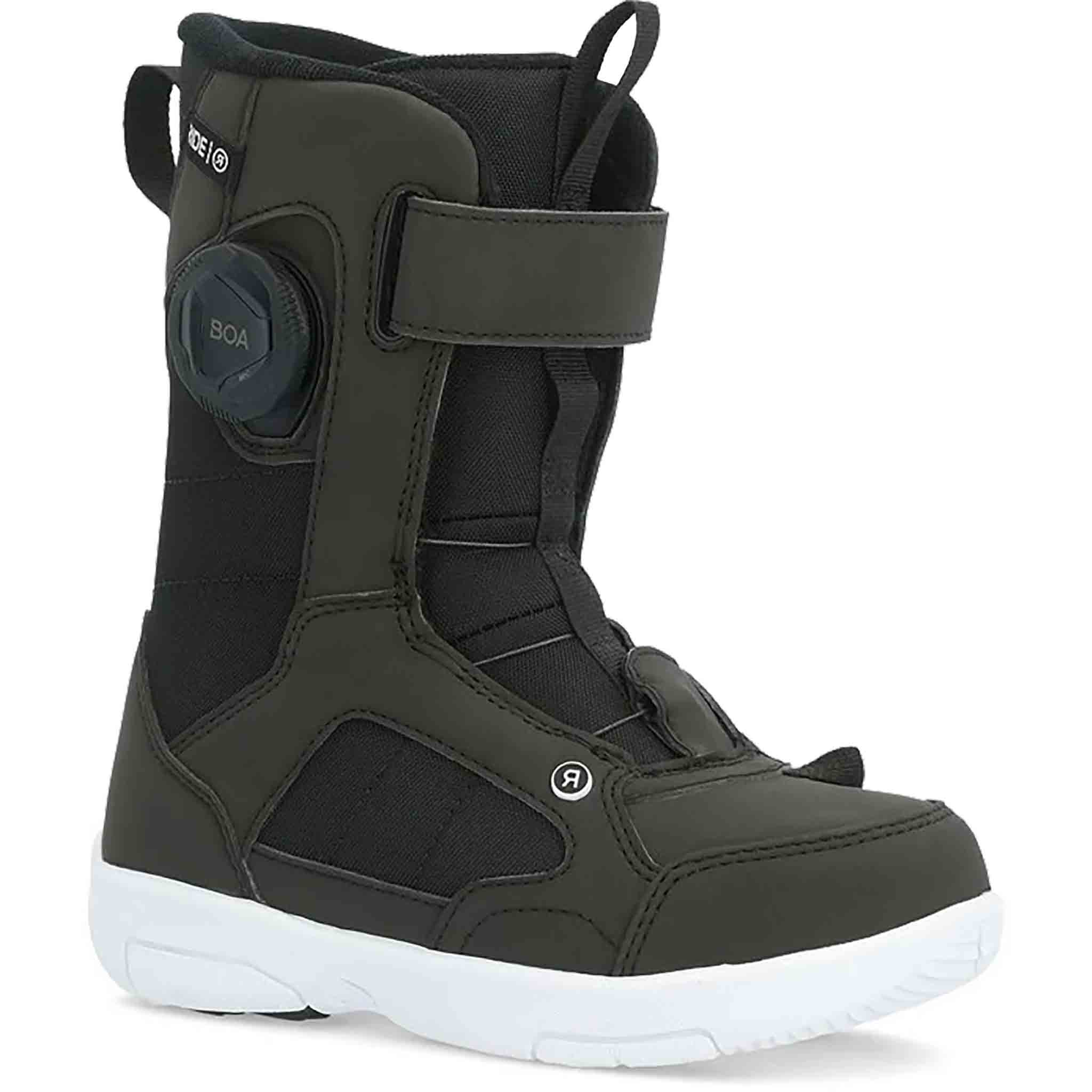 Ride Junior Norris Snowboard Boots Black 2025 Kids Boot