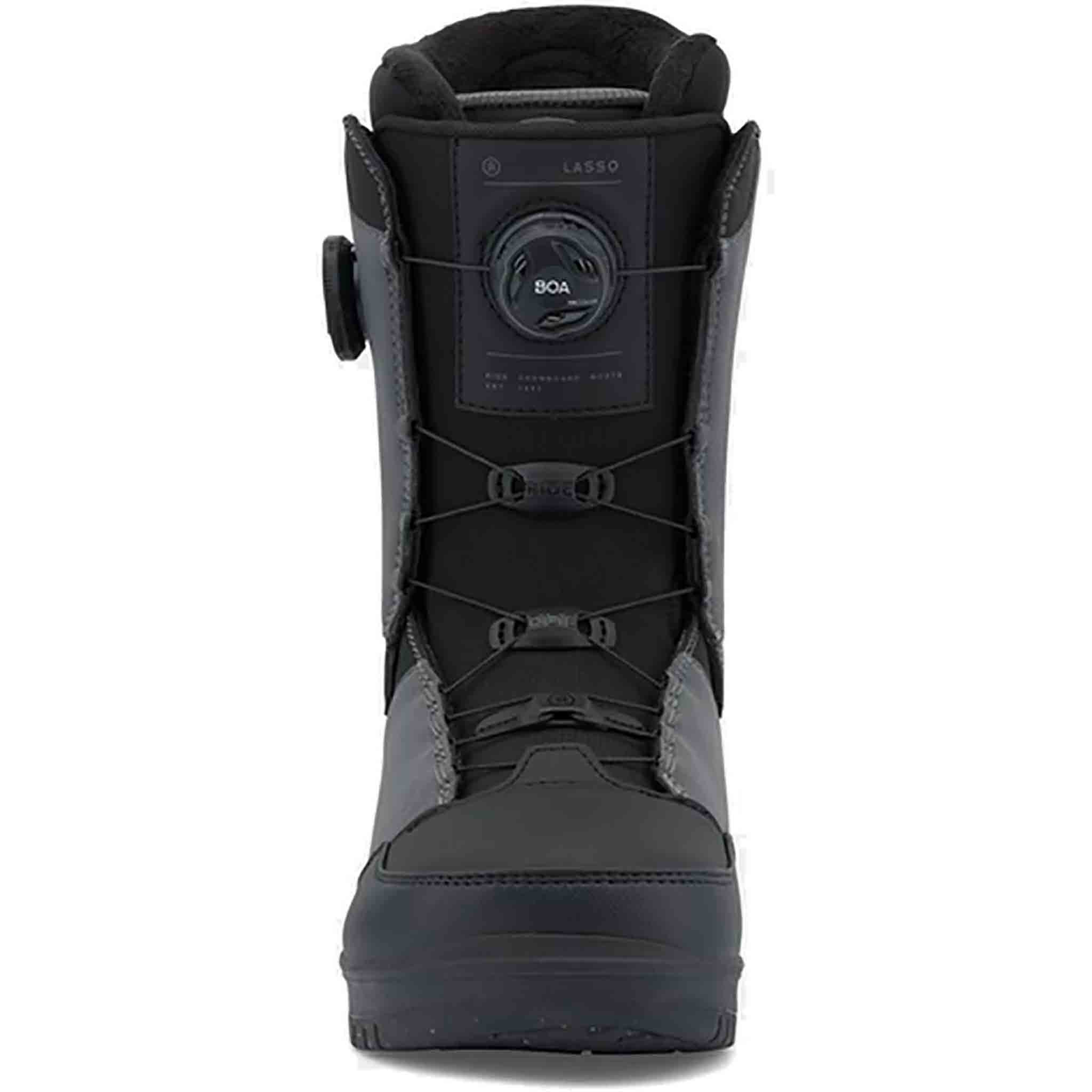 Ride Lasso Boa Grey – Snowboard Boots - Sanction Skate And Snow