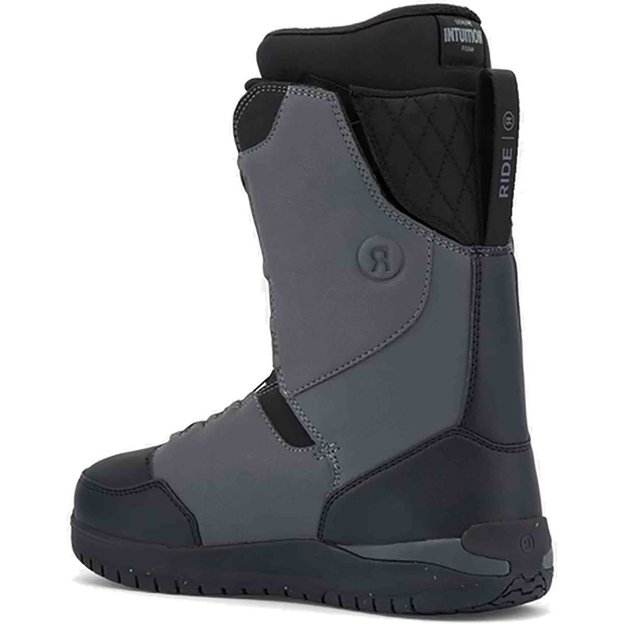 RIDE LASSO BOA US11 グレー/ブラック Ride Lasso Boa Grey – Snowboard Boots - Sanction Skate And Snow