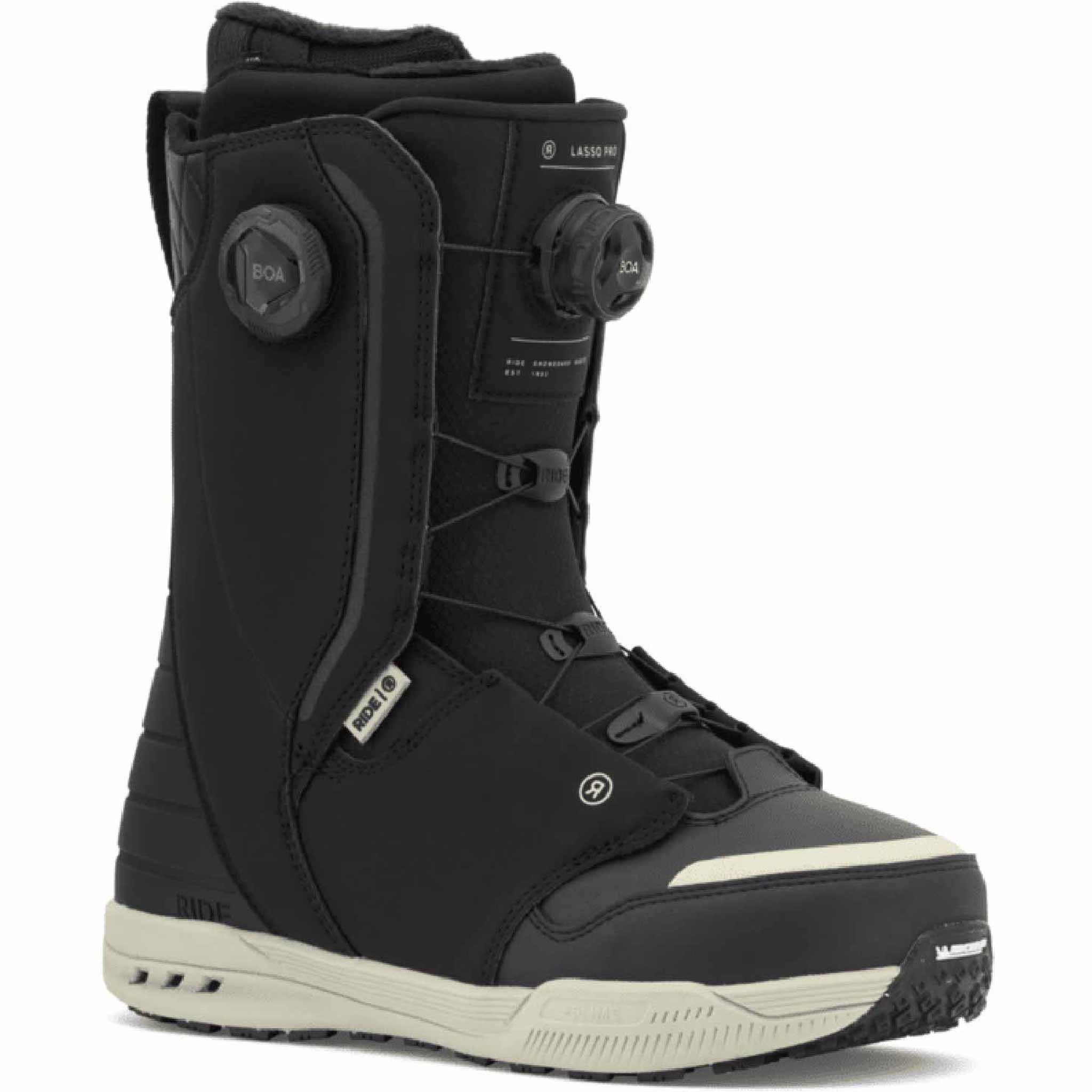 Ride Lasso Pro Boa Snowboard Boot 2026 Black – Sanction Skate And Snow