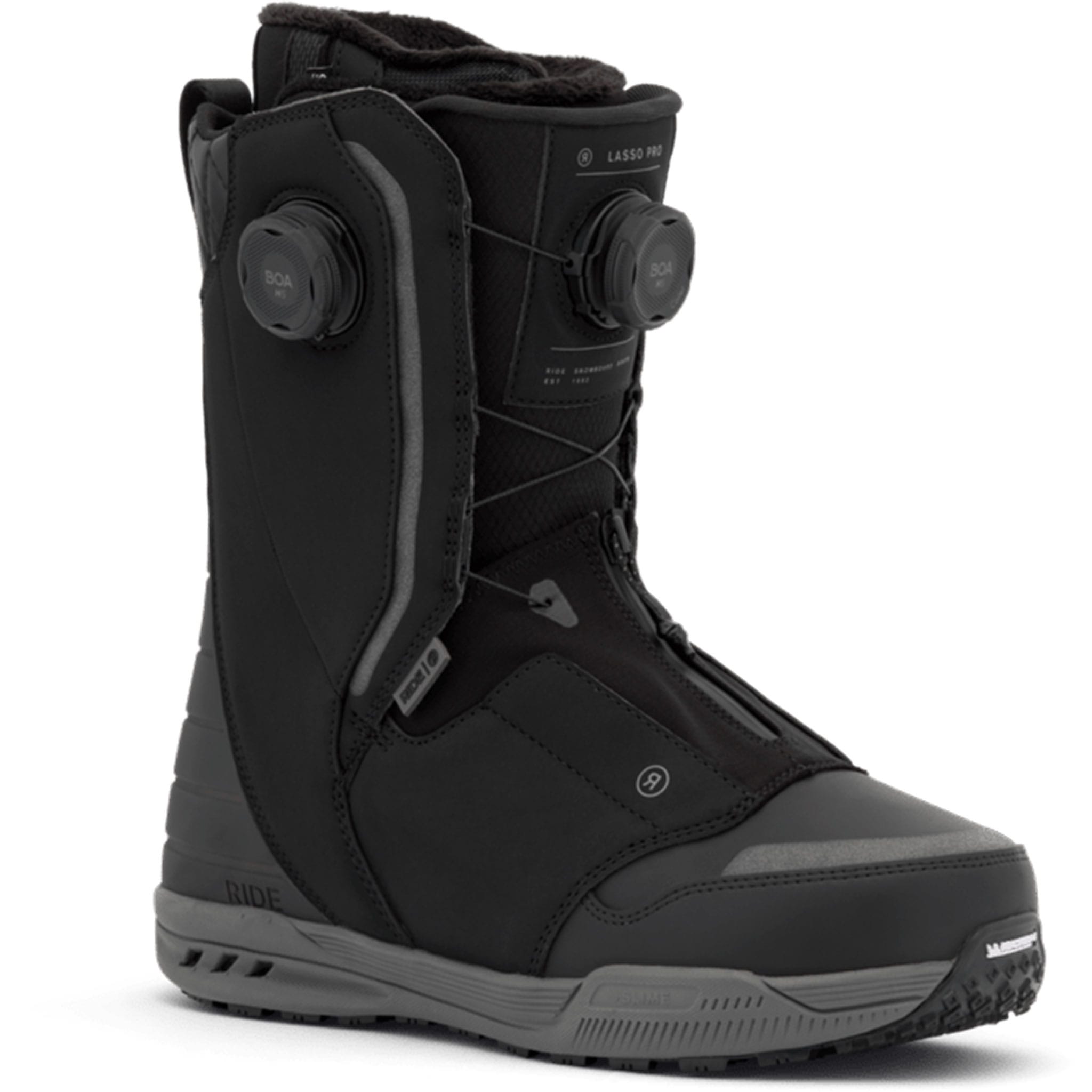 Ride Lasso Pro BOA Snowboard Boot Black 2027 Mens Snowboard Boots