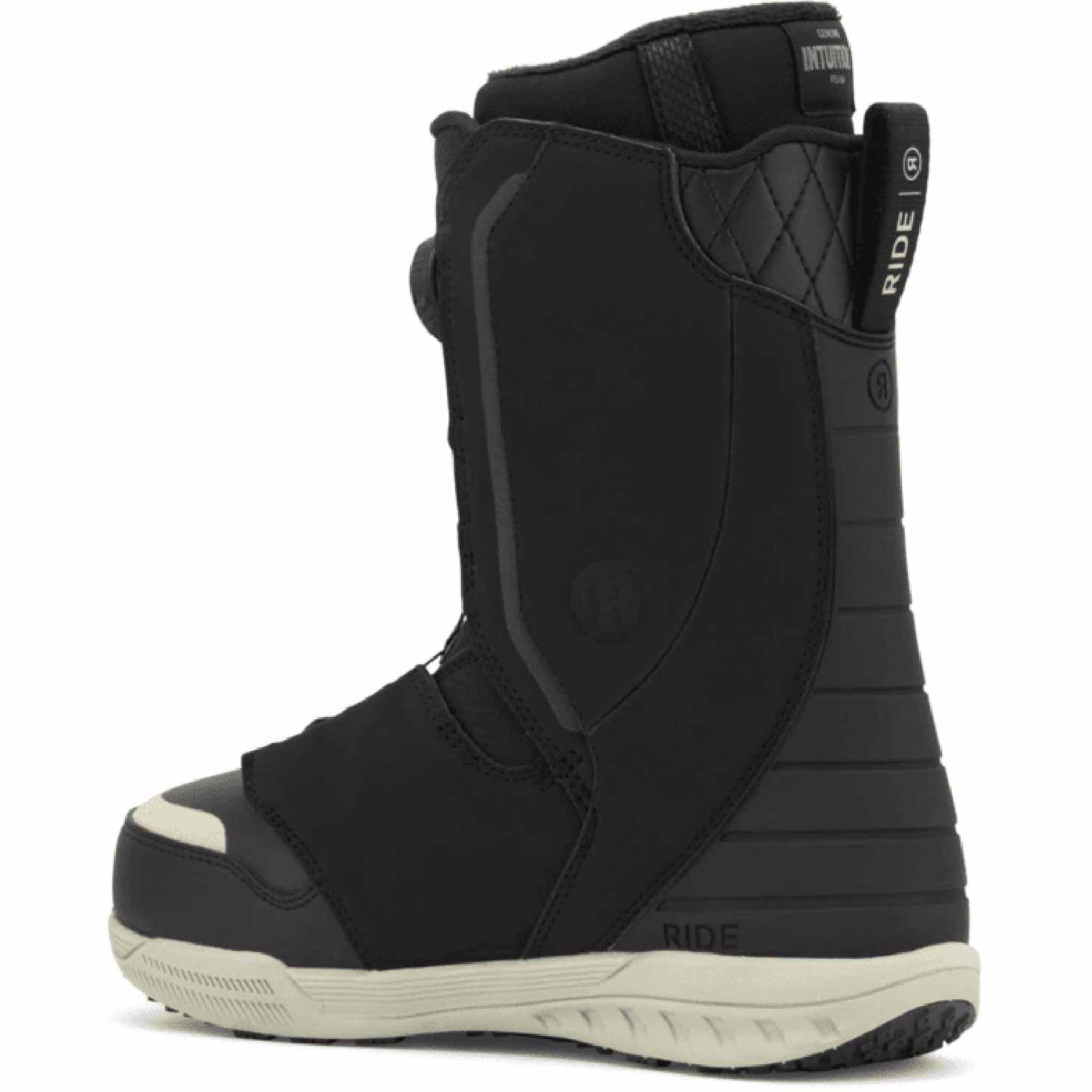 Ride Lasso Pro Wide Boa Snowboard Boot 2026 Black Mens Boots
