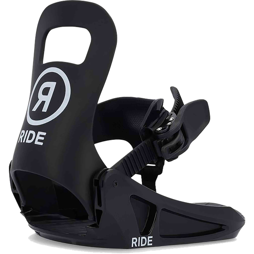 Ride Micro Black Snowboard Binding Kids 2024 Kids Binding
