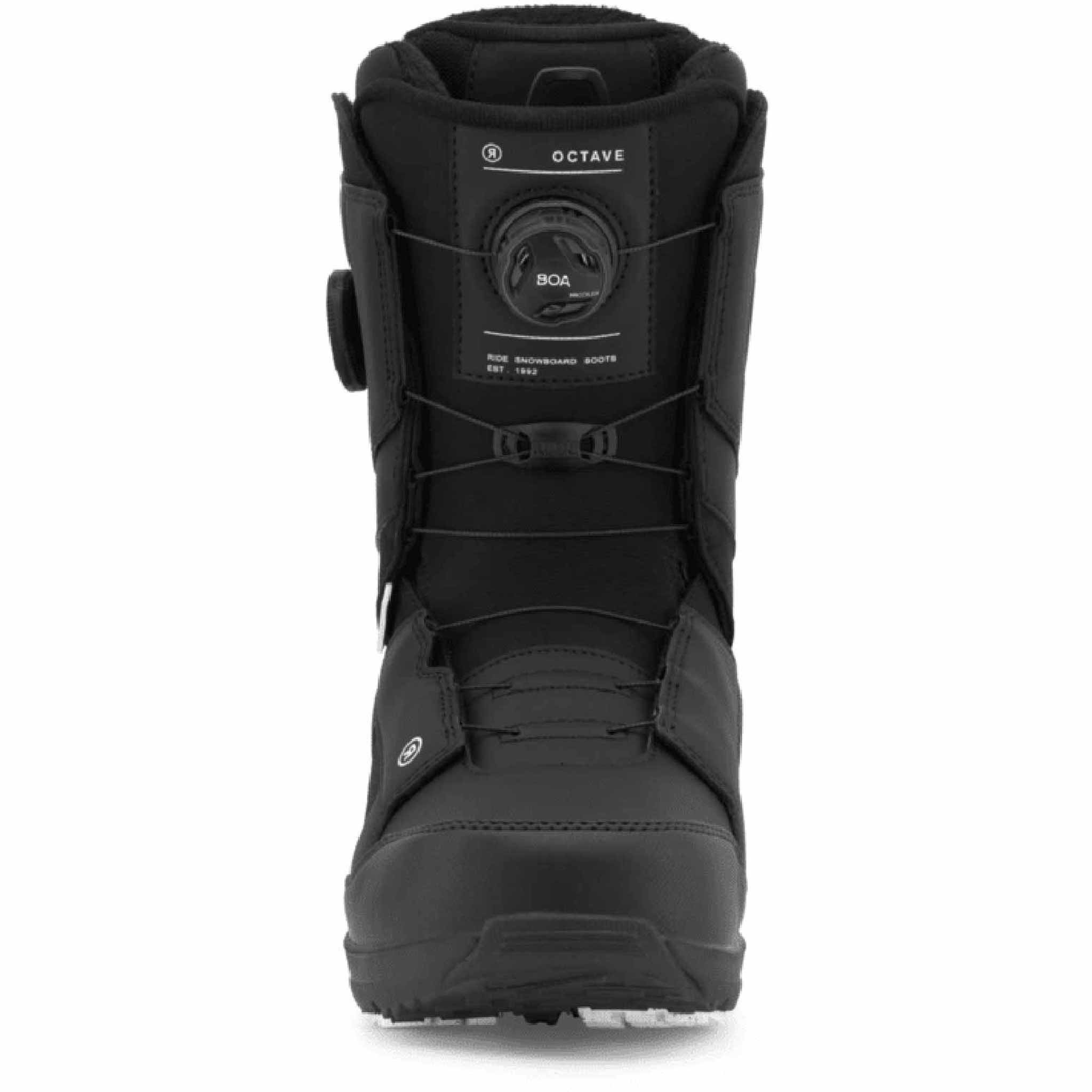 Ride Octave Boa Snowboard Boot 2026 Black - Sanction Skate And Snow Ride Octave Boa Snowboard Boot 2026 Black - Sanction Skate And Snow