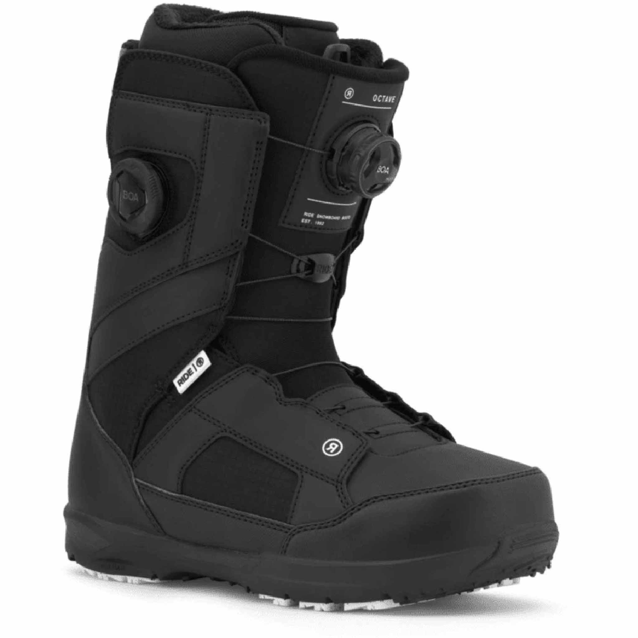 Ride Octave Boa Snowboard Boot 2026 Black - Sanction Skate And Snow