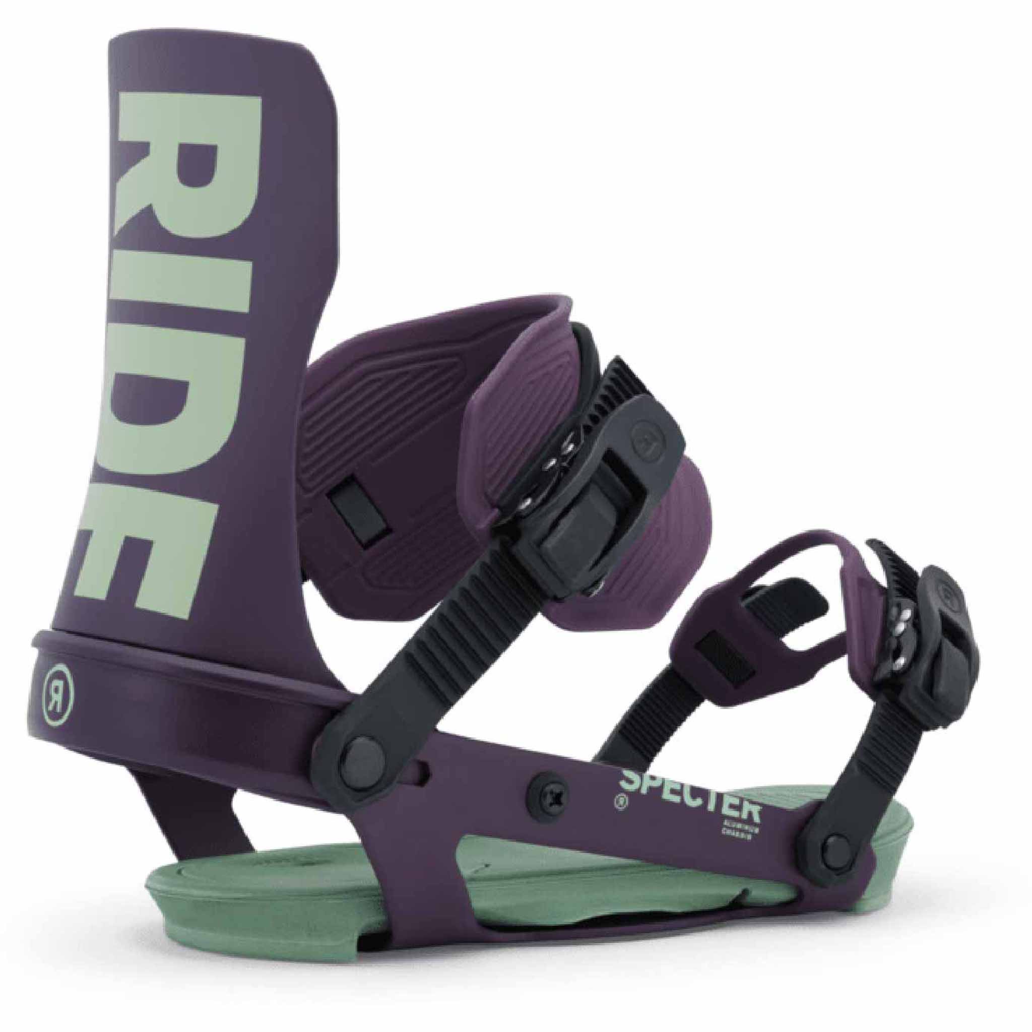 Ride Specter Snowboard Binding 2026 Purple Mens Bindings
