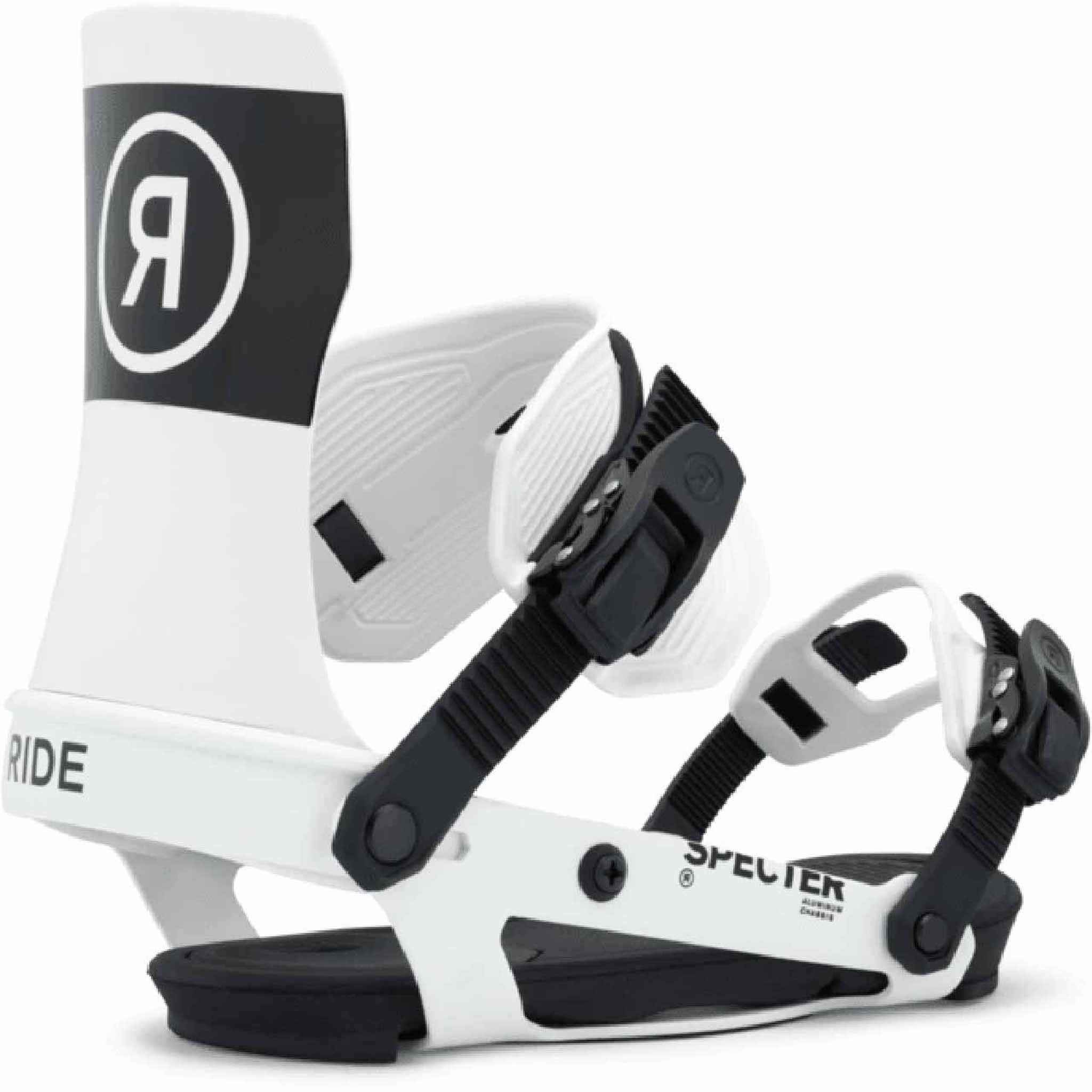 Ride Specter Snowboard Binding 2026 White Mens Bindings