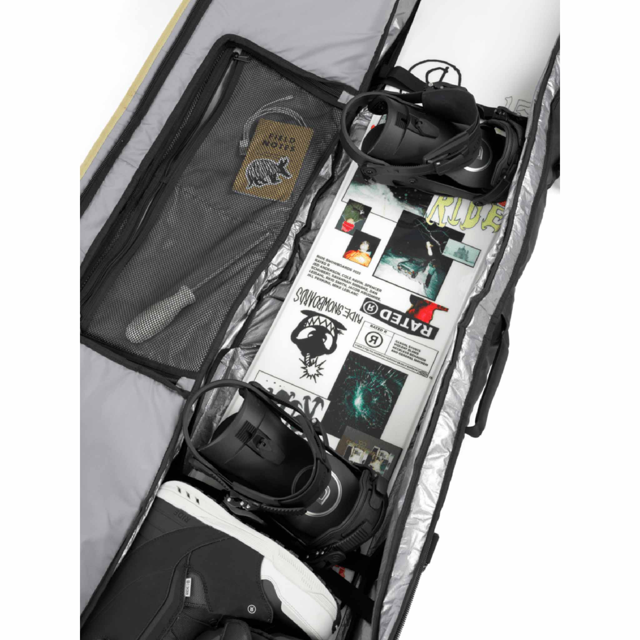 Ride The Perfect Snowboard Bag 2026 Black Snowboard Bag