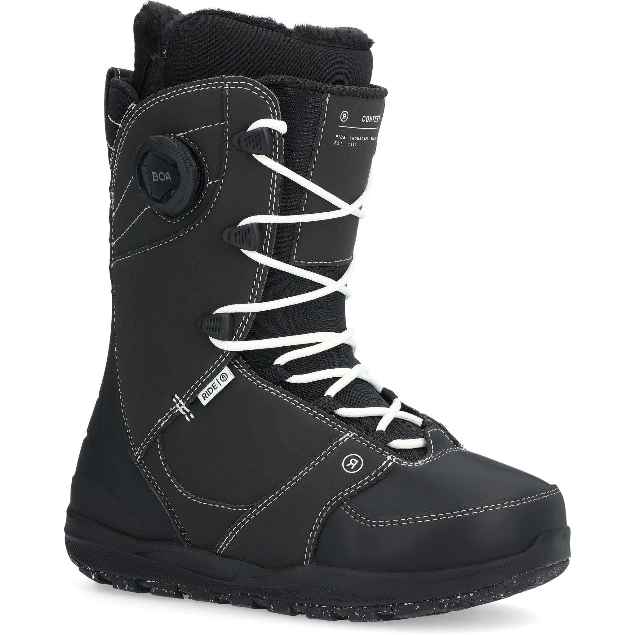 Ride Womens Context Snowboard Boot Black 2025 Women's Boots