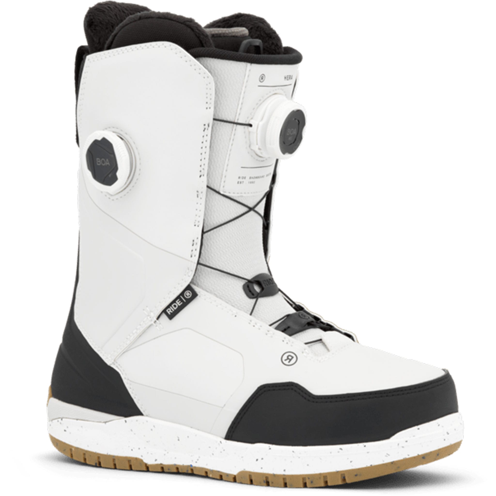 Ride Womens Hera BOA Snowboard Boot White 2027 Womens Snowboard Boots