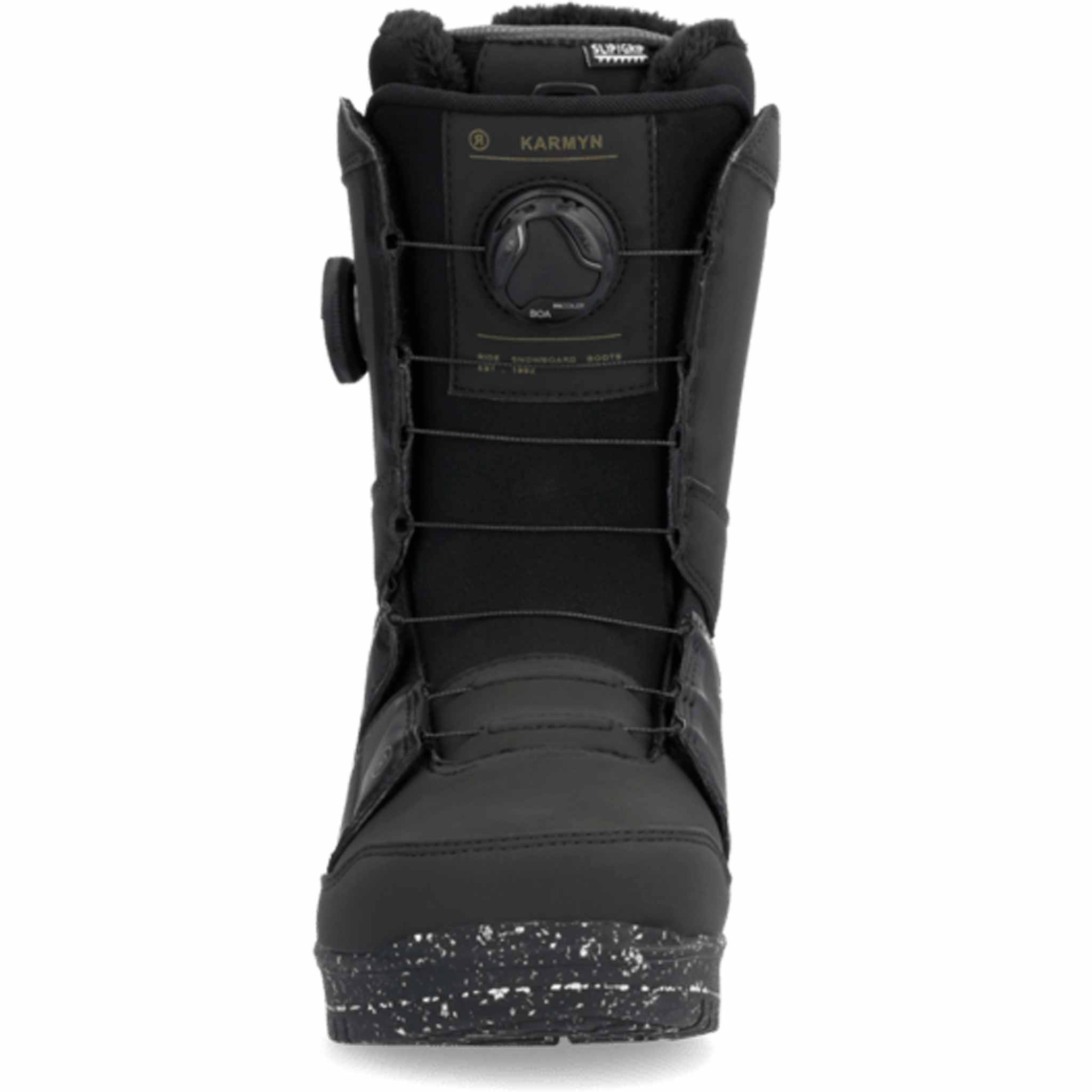 Ride Womens Karmyn Zonal Boa Snowboard Boot 2026 Black Women's Boots