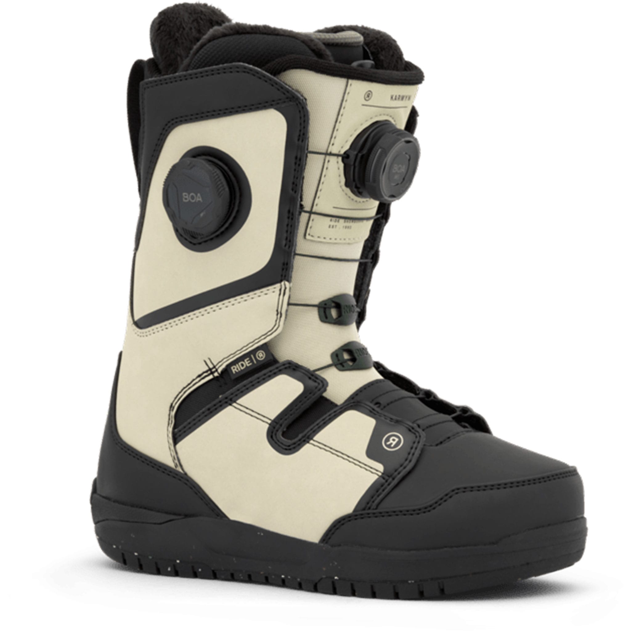 Ride Womens Karmyn Zonal BOA Snowboard Boot Tan 2027 Womens Snowboard Boots