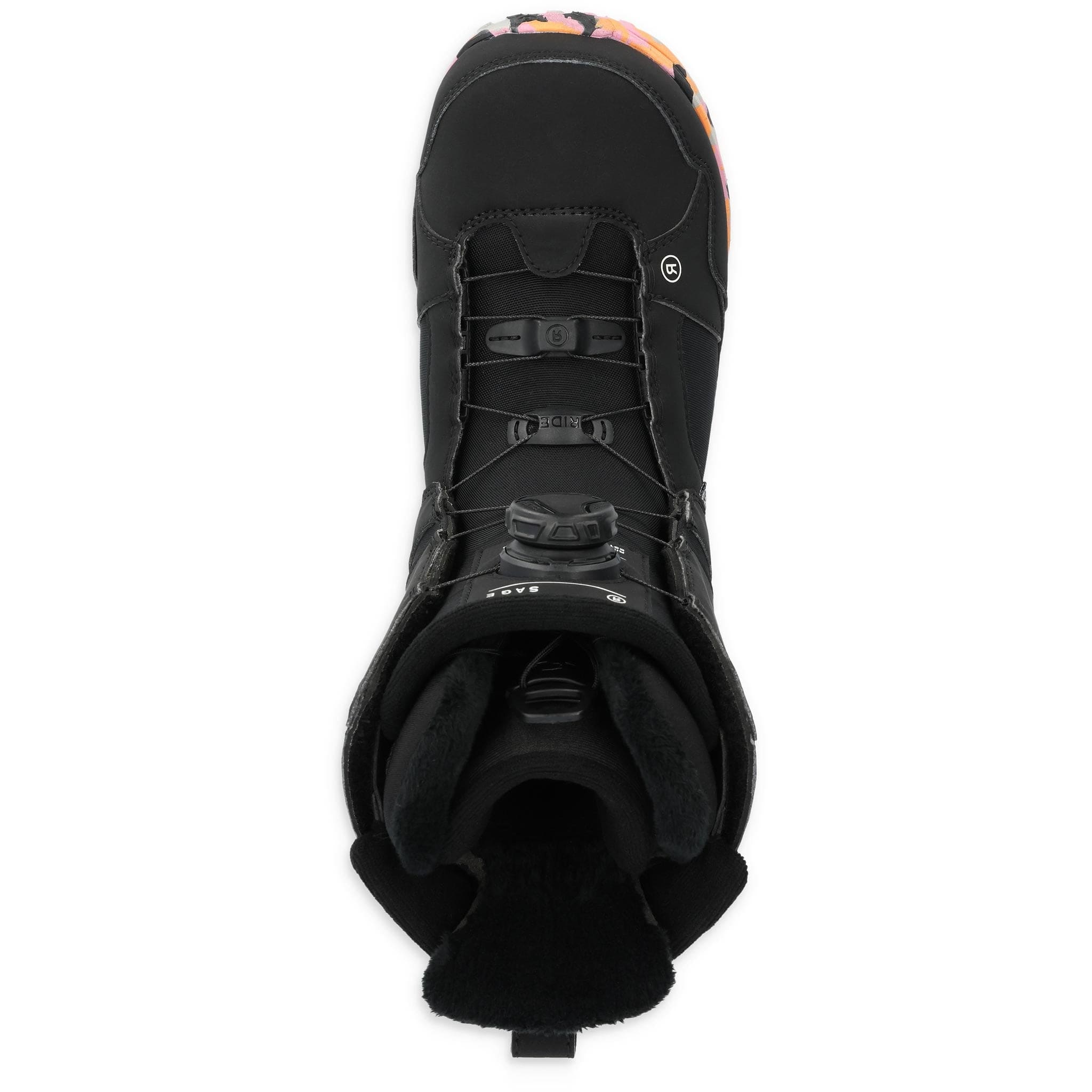 Ride Womens Sage Snowboard Boots Black 2025 Women's Boots