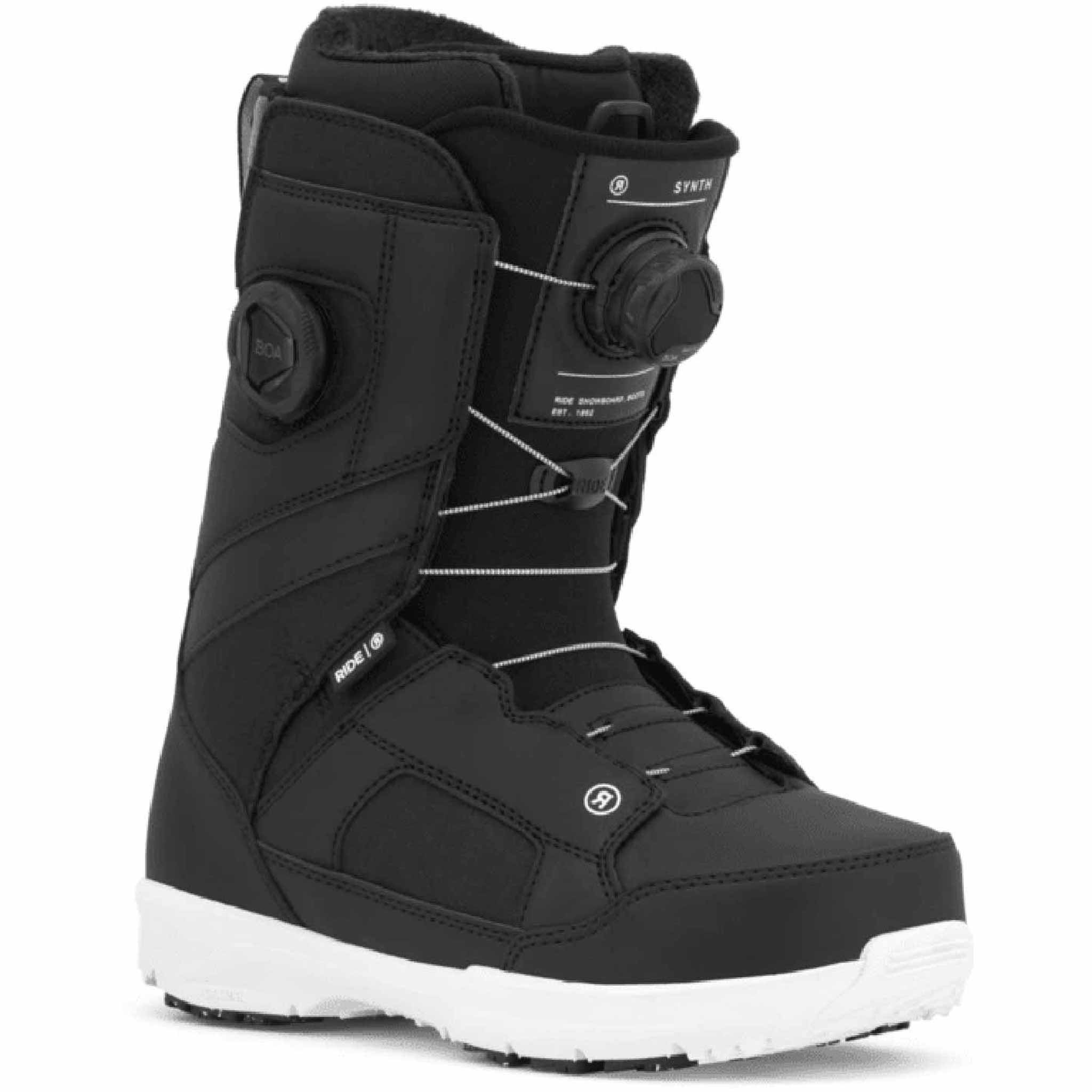 Ride Synth Women's Black – Snowboard Boots - Sanction Skate And Snow