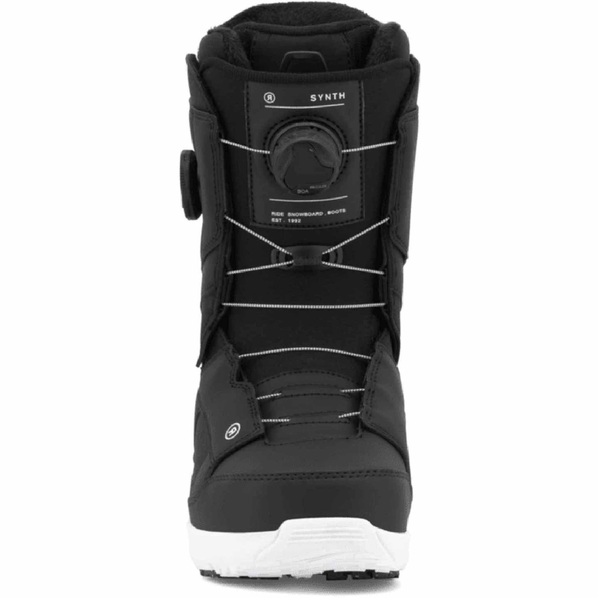 Ride Synth Women's Black – Snowboard Boots - Sanction Skate And Snow