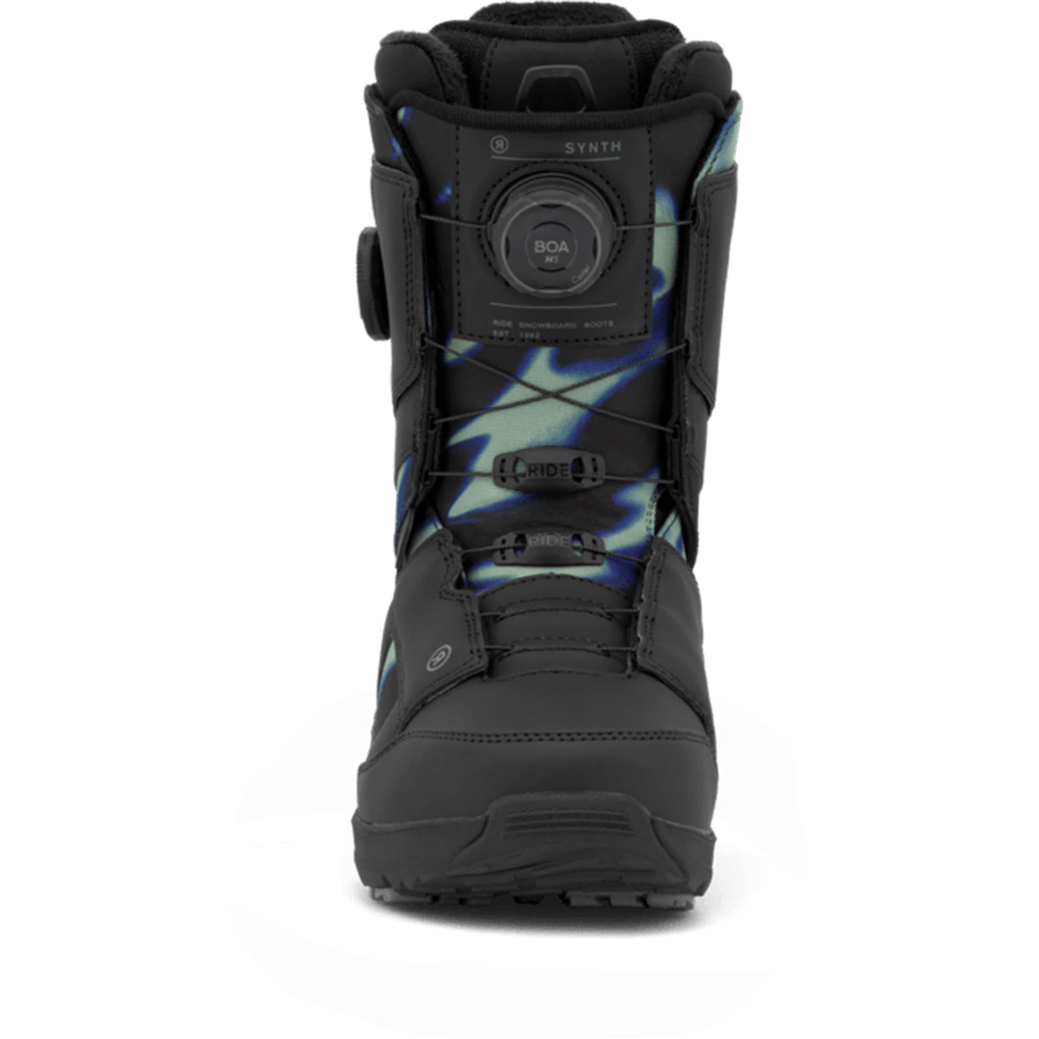 Ride Womens Synth BOA Snowboard Boot Black Smoke 2027 Womens Snowboard Boots