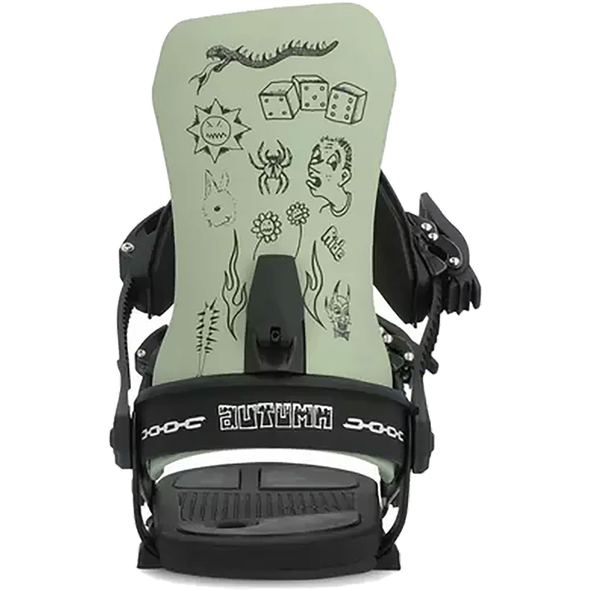 Ride X Autumn A-9 Ltd. Sage Mens Bindings