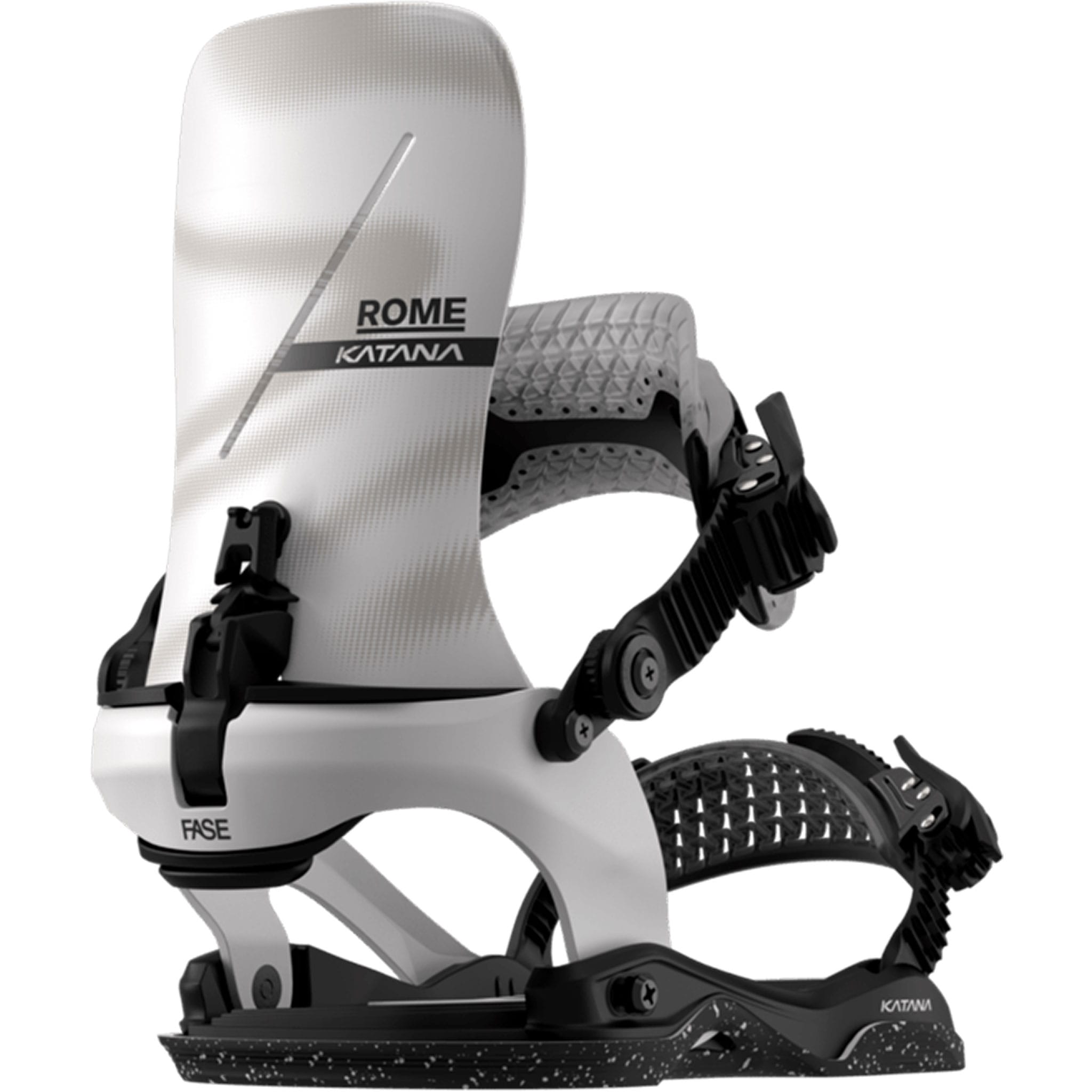 Rome Katana AW Fase Snowboard Binding White 2027 Mens Snowboard Bindings