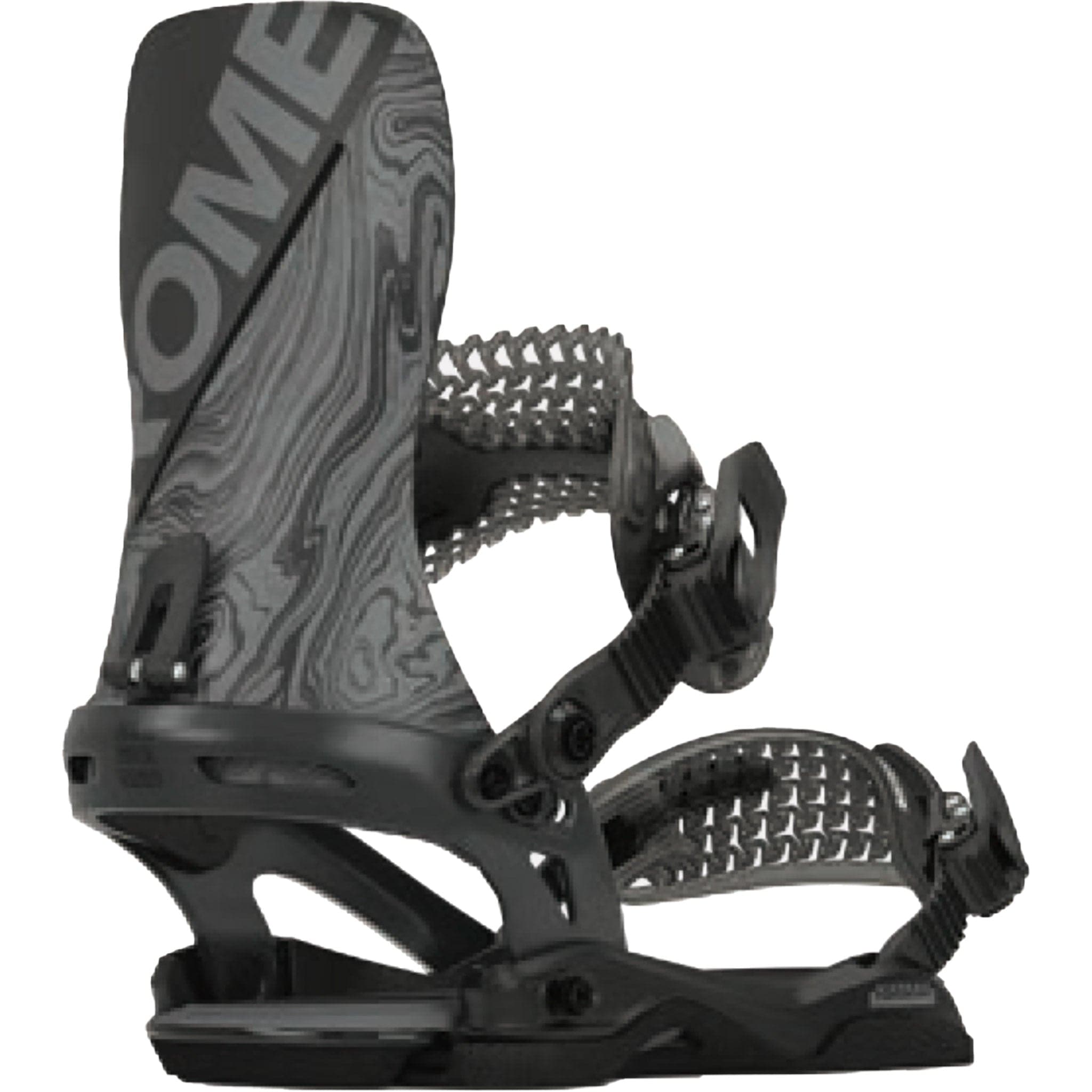 Rome Katana Snowboard Binding Black 2025 Mens Bindings