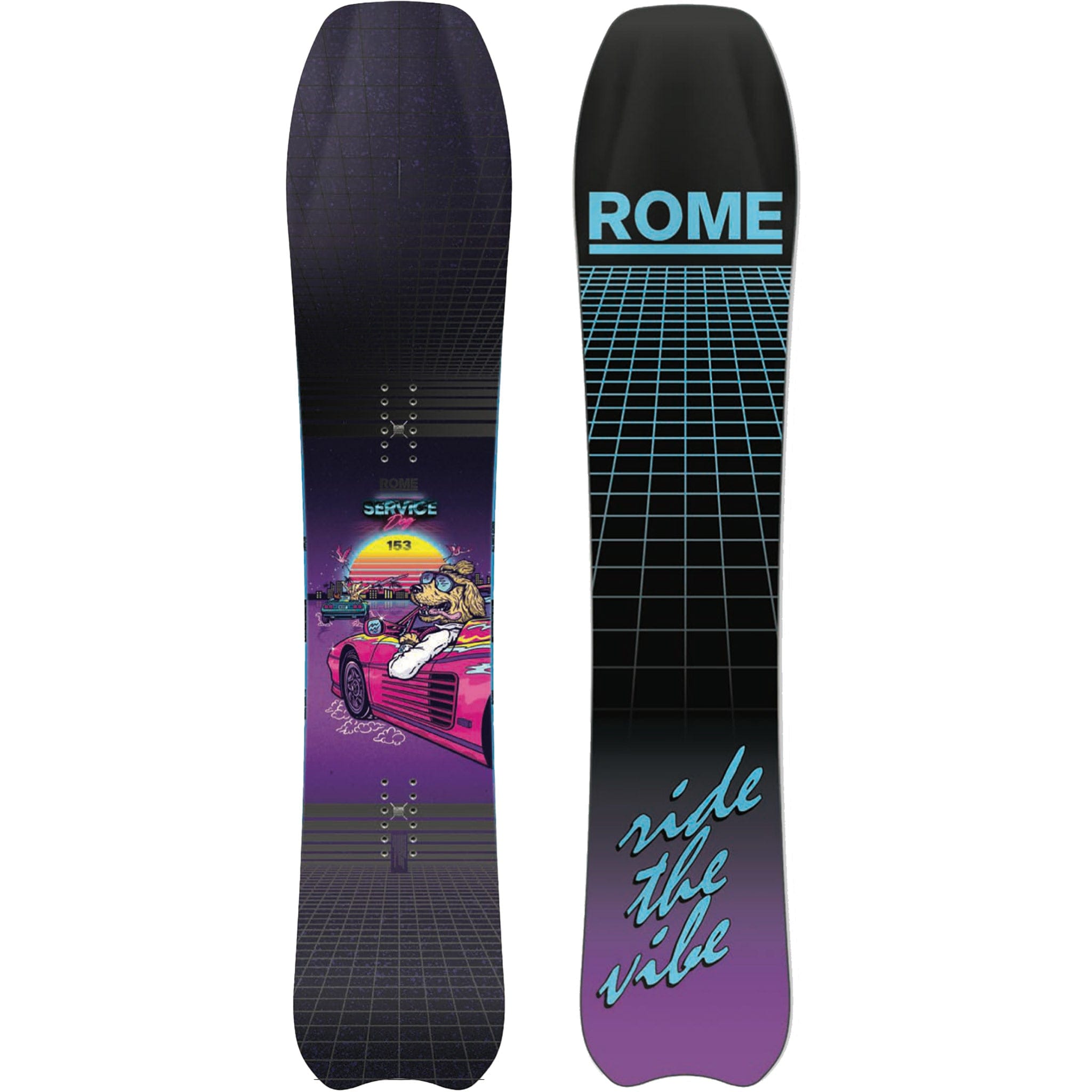 Rome Service Dog Snowboard 2025 Snowboard