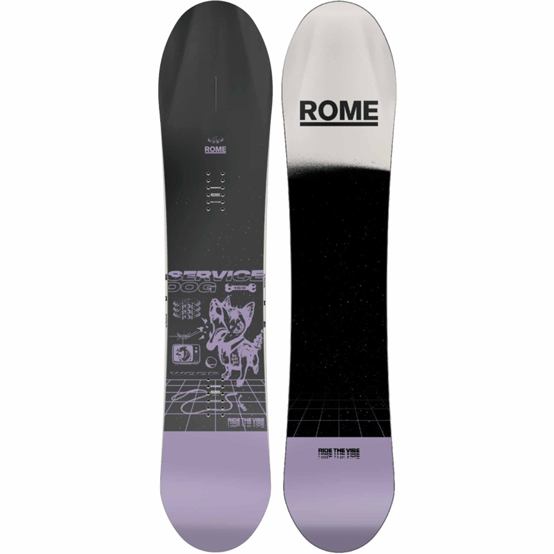 rome agenda snowboard Rome Service Dog Snowboard 2026