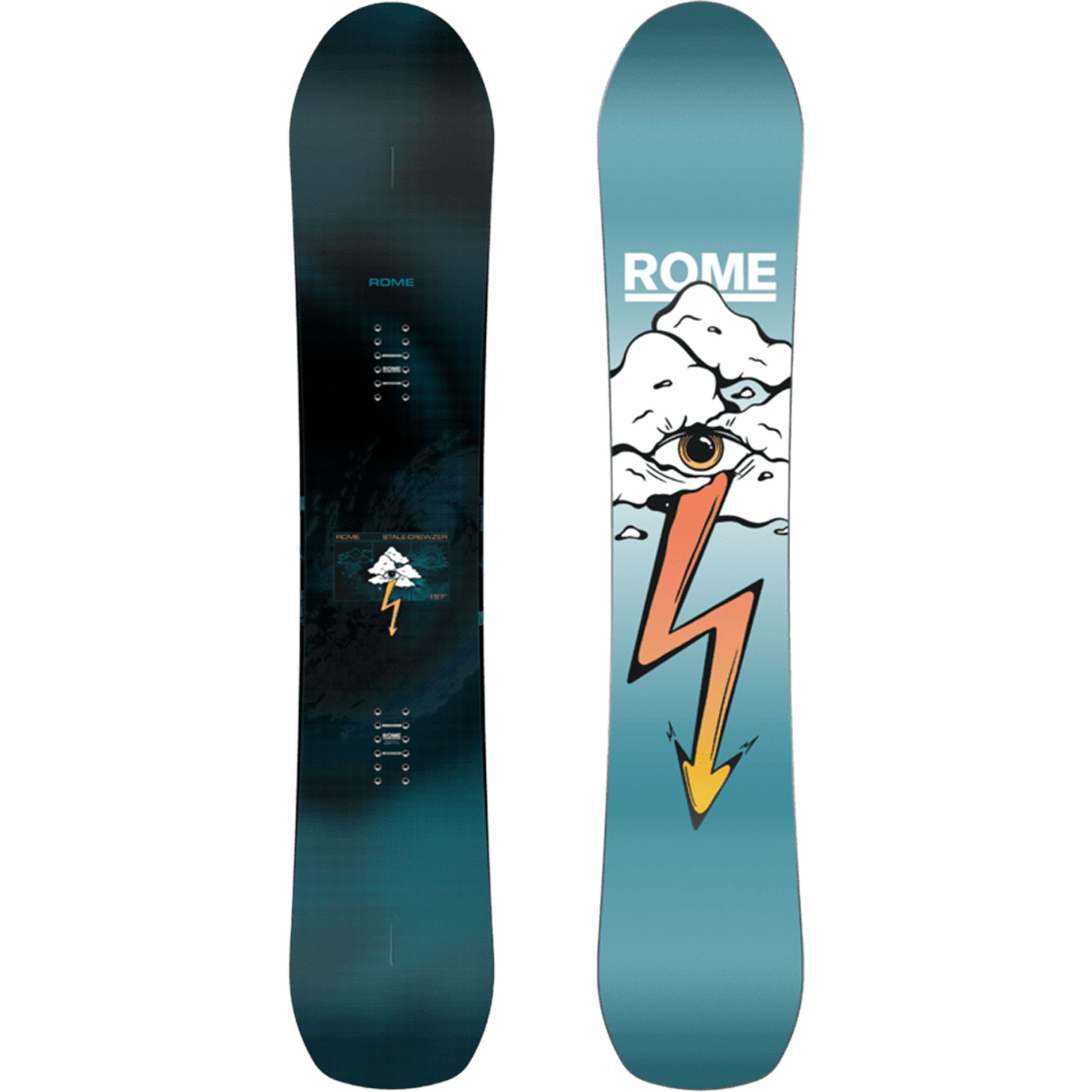 Rome Stale Crewzer Wide Snowboard 2027 Snowboard