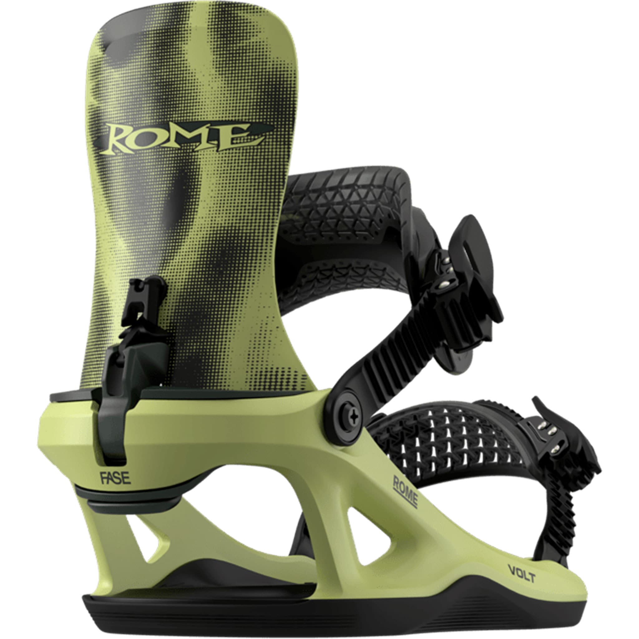 Rome Volt Fase Snowboard Binding Acid 2027 Mens Snowboard Bindings